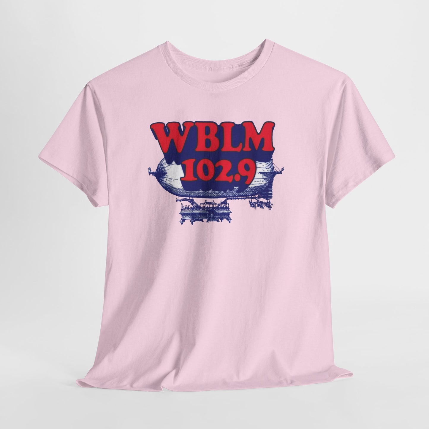 Vintage WBLM Radio Station T-Shirt, Retro Music Tee
