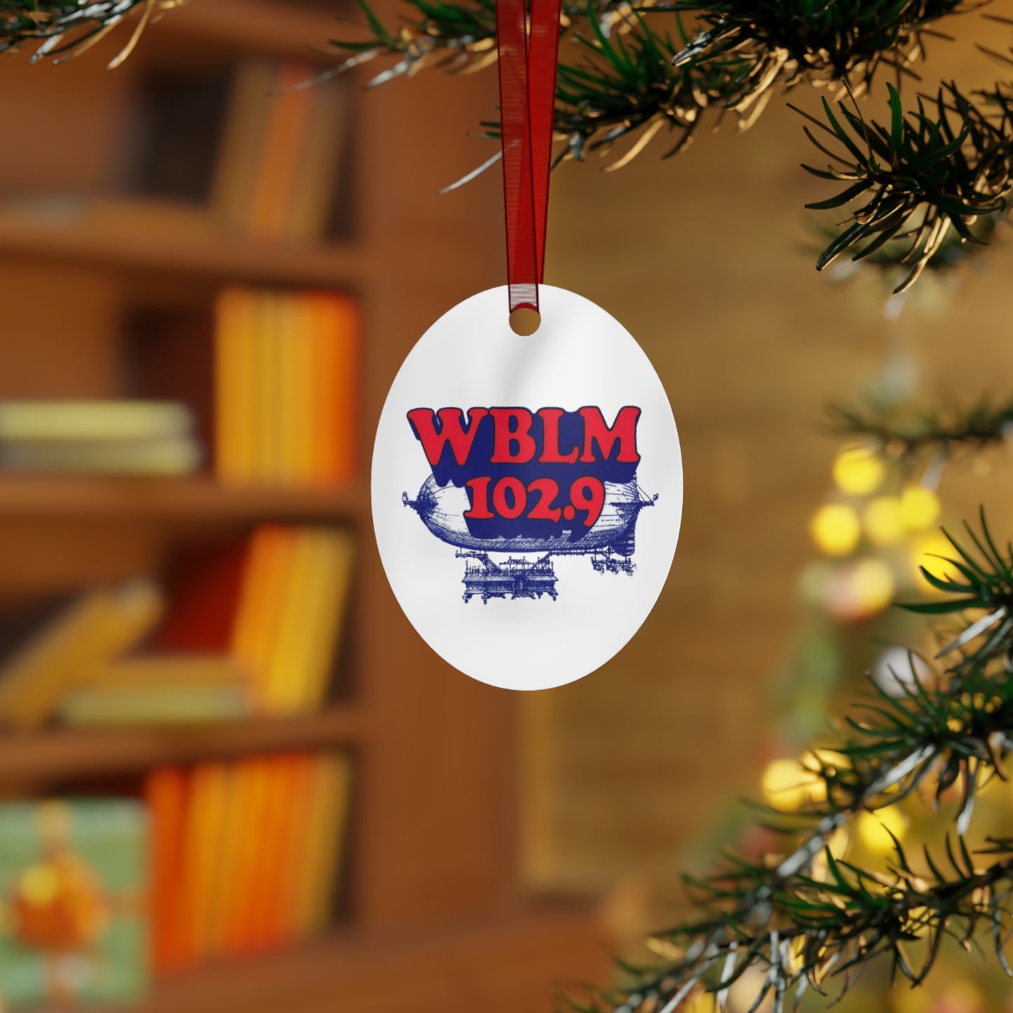WBLM 102.9 Metal Ornaments - Classy Year Round