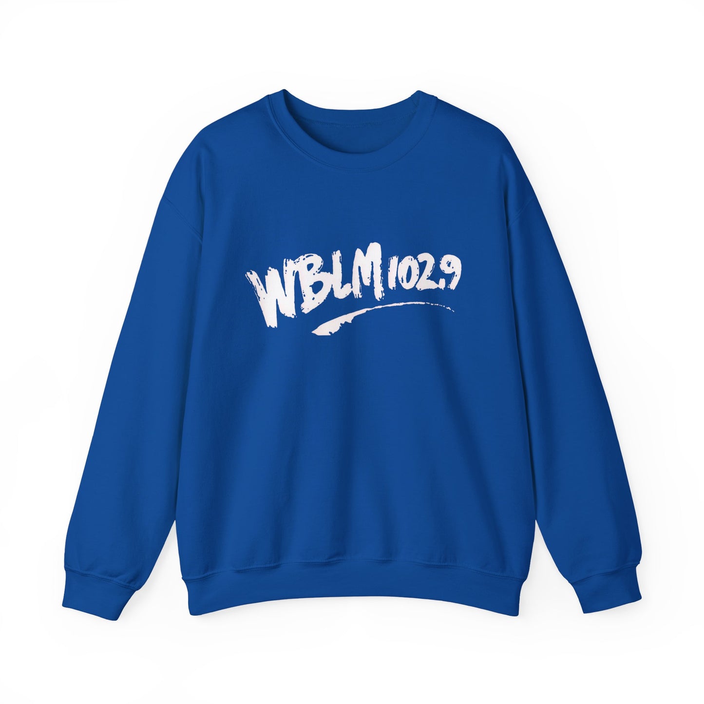 WBLM 102.9 Scrawl Logo Crewneck Sweatshirt