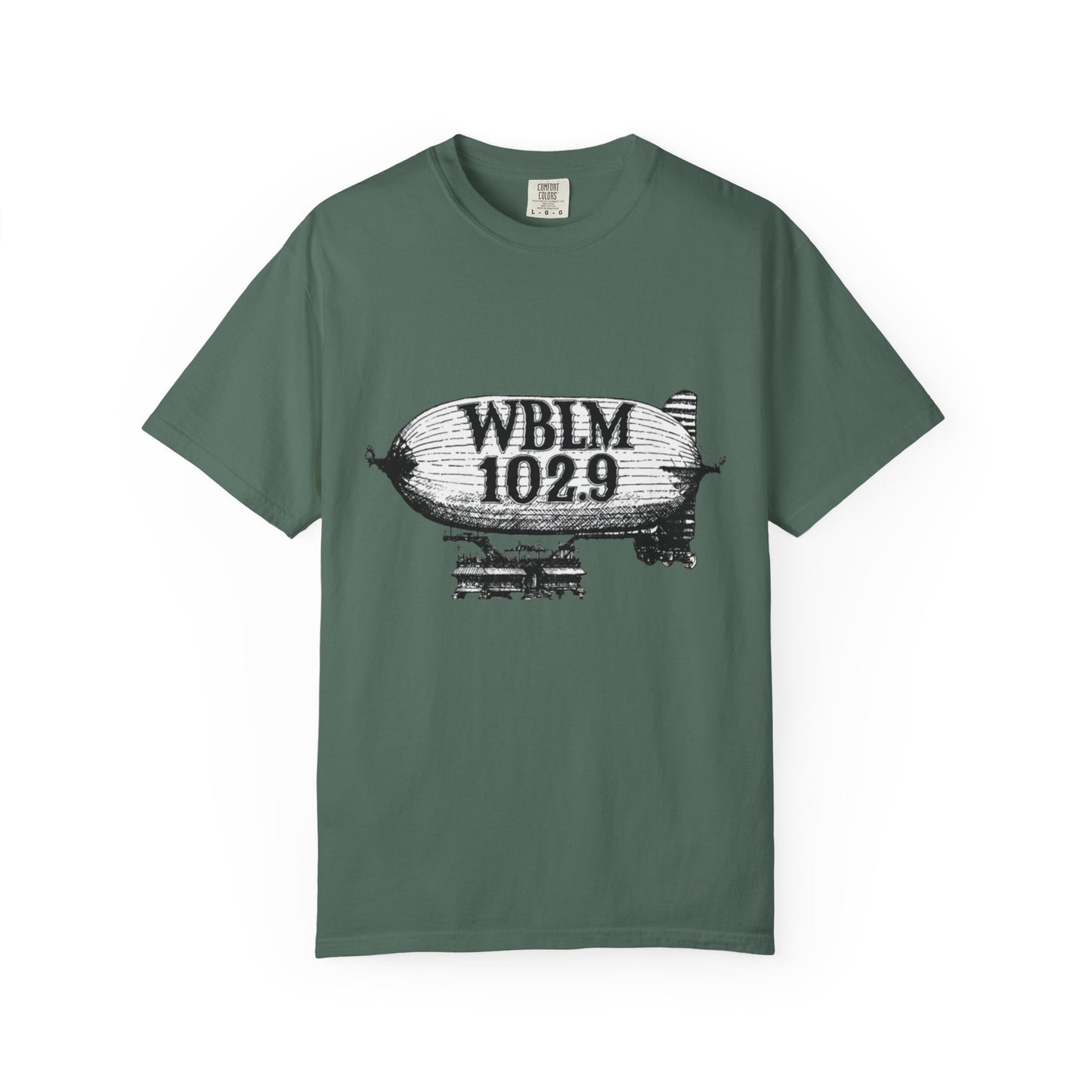WBLM 102.9 Blimp T-Shirt — Vintage Radio Station Tee