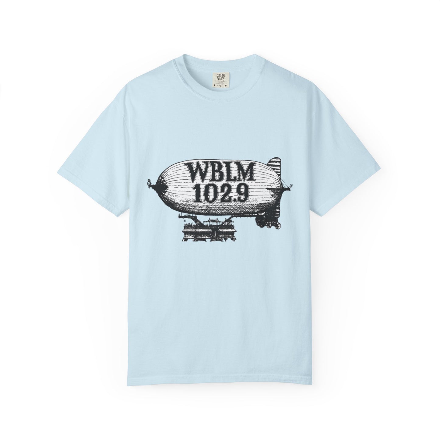 WBLM 102.9 Blimp T-Shirt — Vintage Radio Station Tee