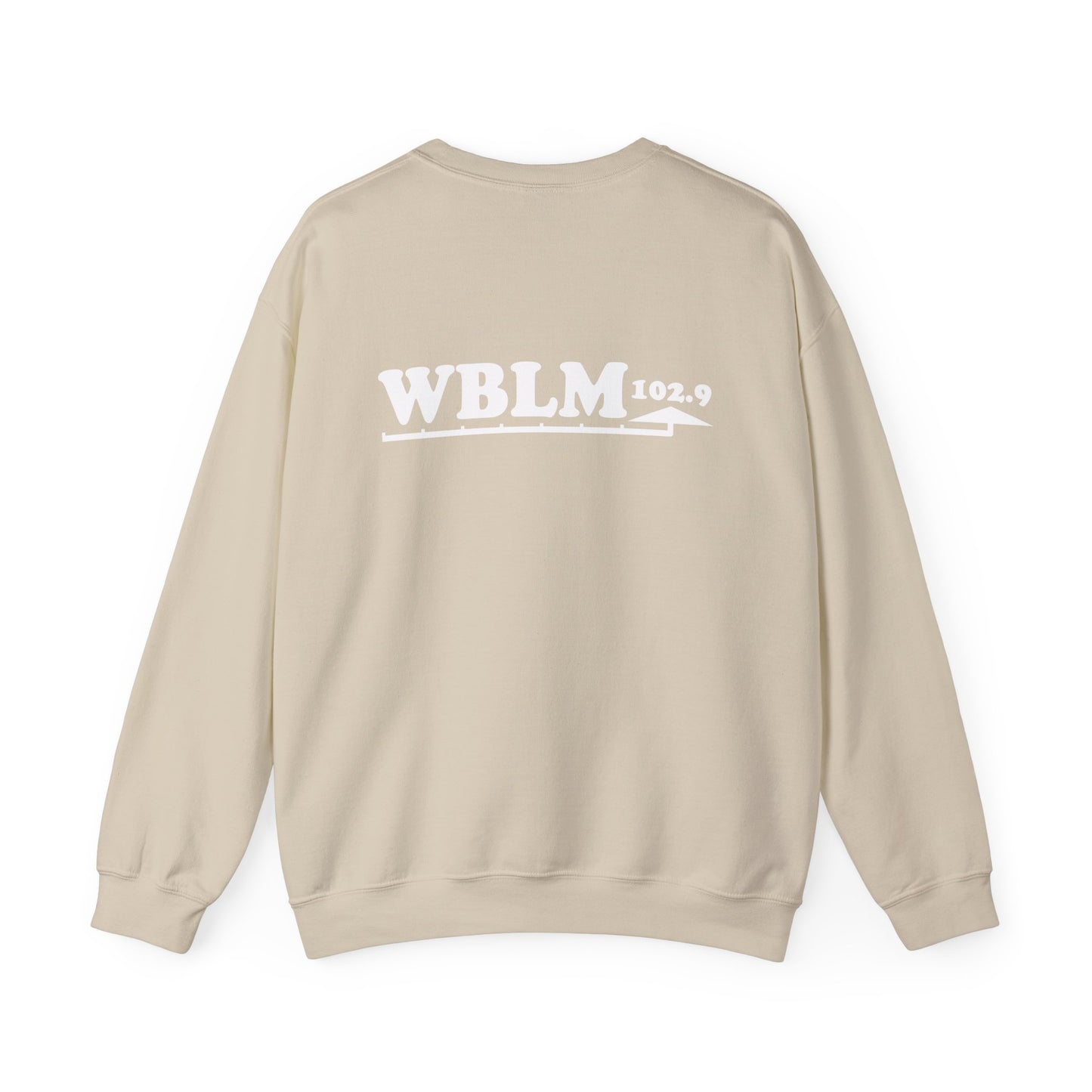 WBLM 102.9 Retro Radio Logo Sweatshirt