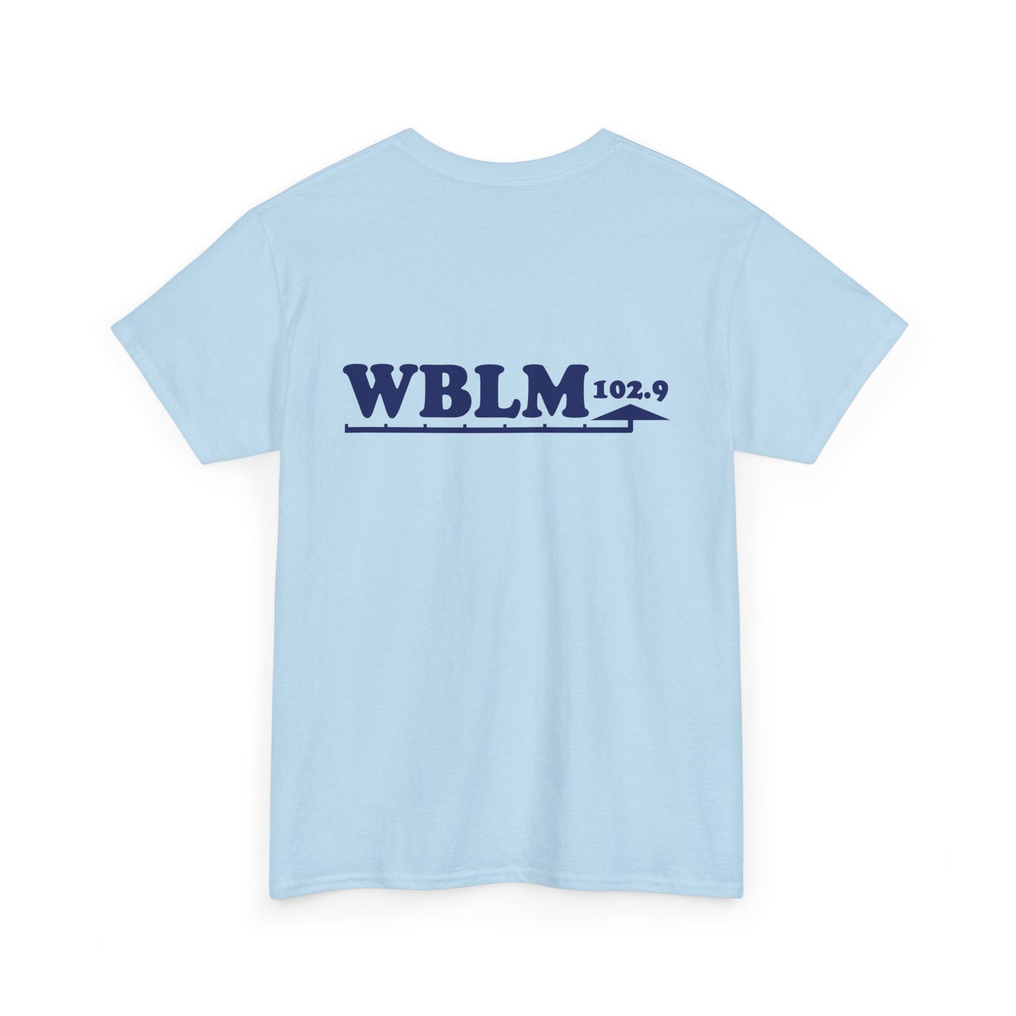 Vintage WBLM Radio Station T-Shirt, Retro Music Tee