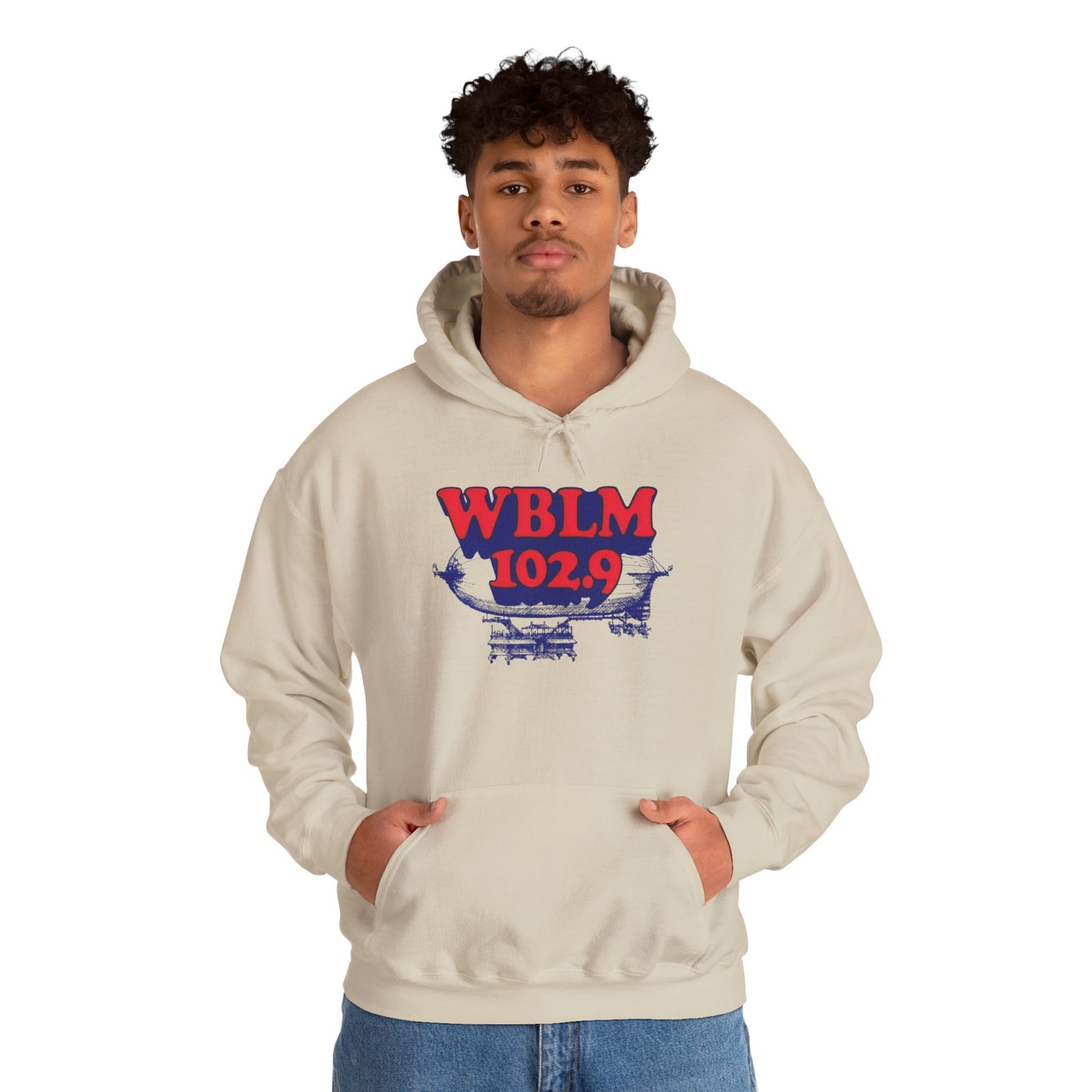 Retro Radio WBLM Logo Hoodie