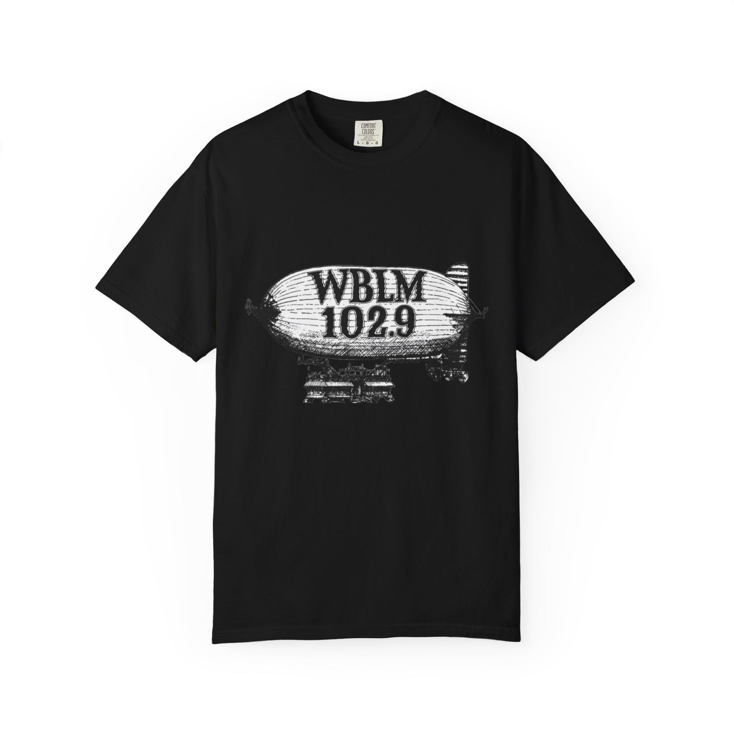 WBLM 102.9 Blimp T-Shirt — Vintage Radio Station Tee