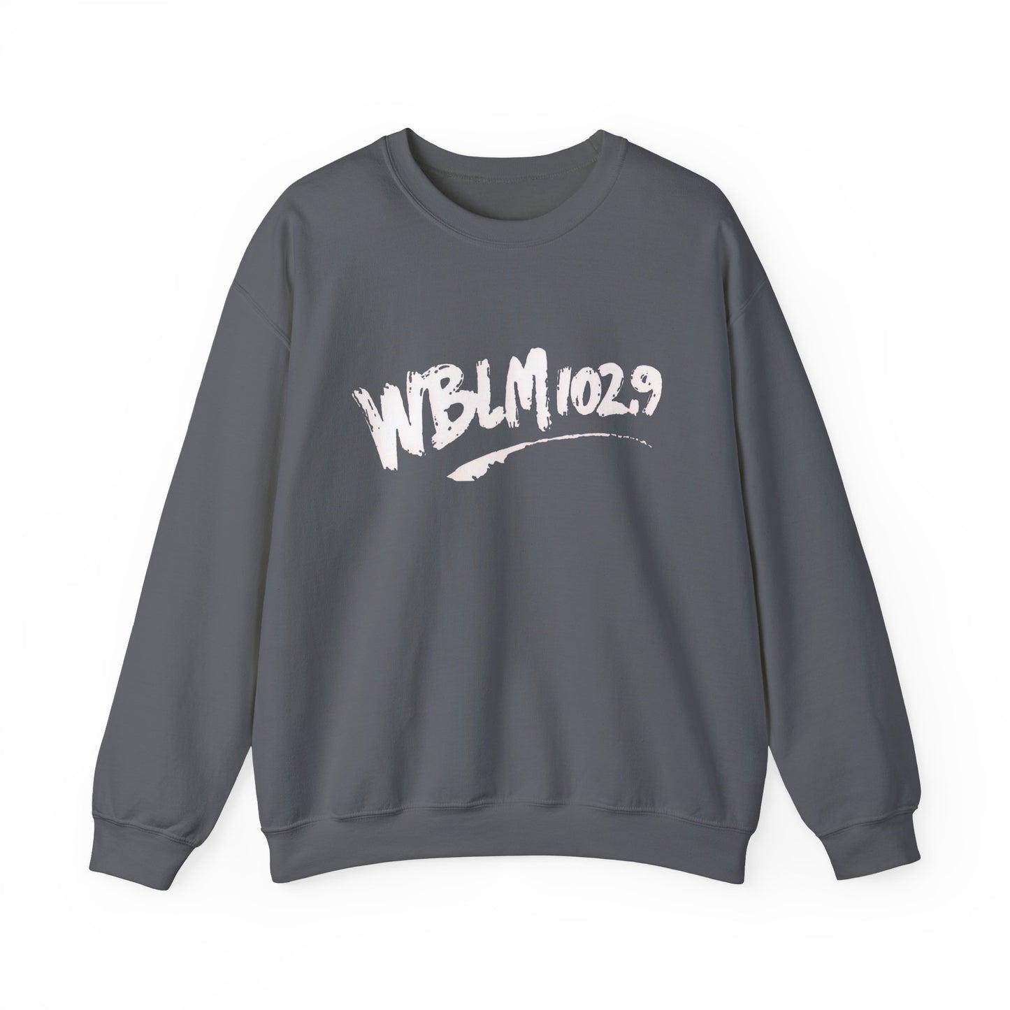 WBLM 102.9 Scrawl Logo Crewneck Sweatshirt