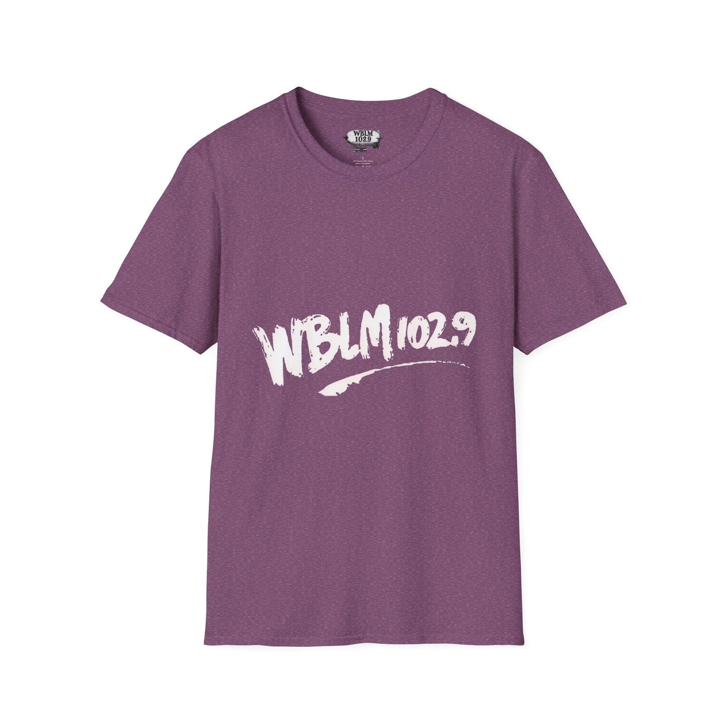 WBLM 102.9 Scrawled Logo Soft Heather Tee