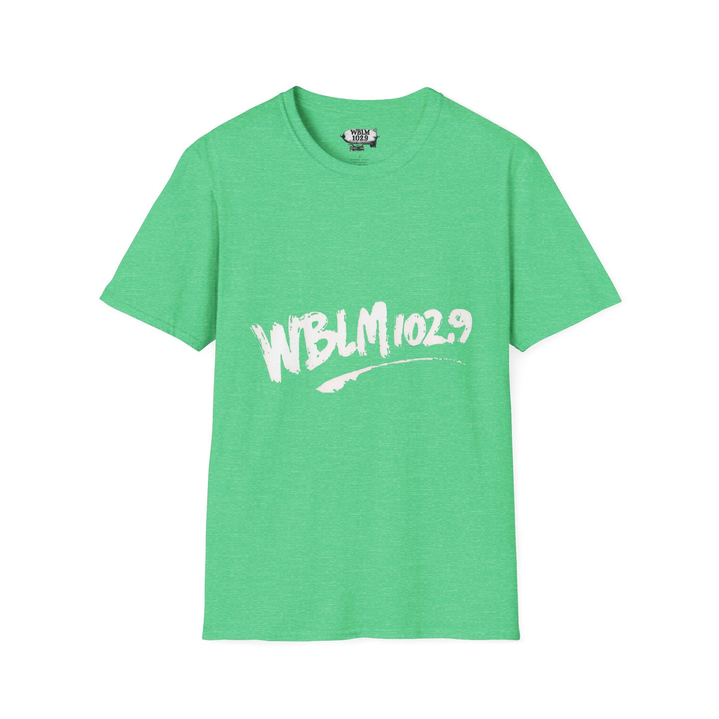 WBLM 102.9 Scrawled Logo Soft Heather Tee
