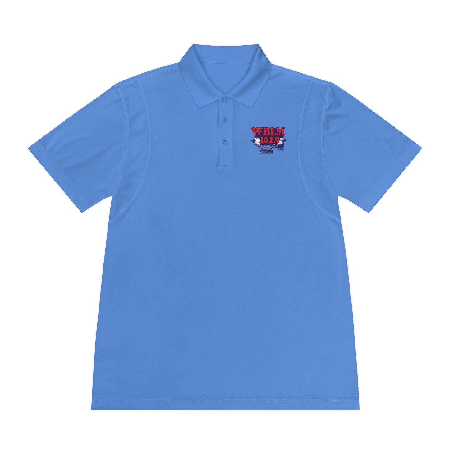 WBLM 102.9 Men's Sport Polo Shirt