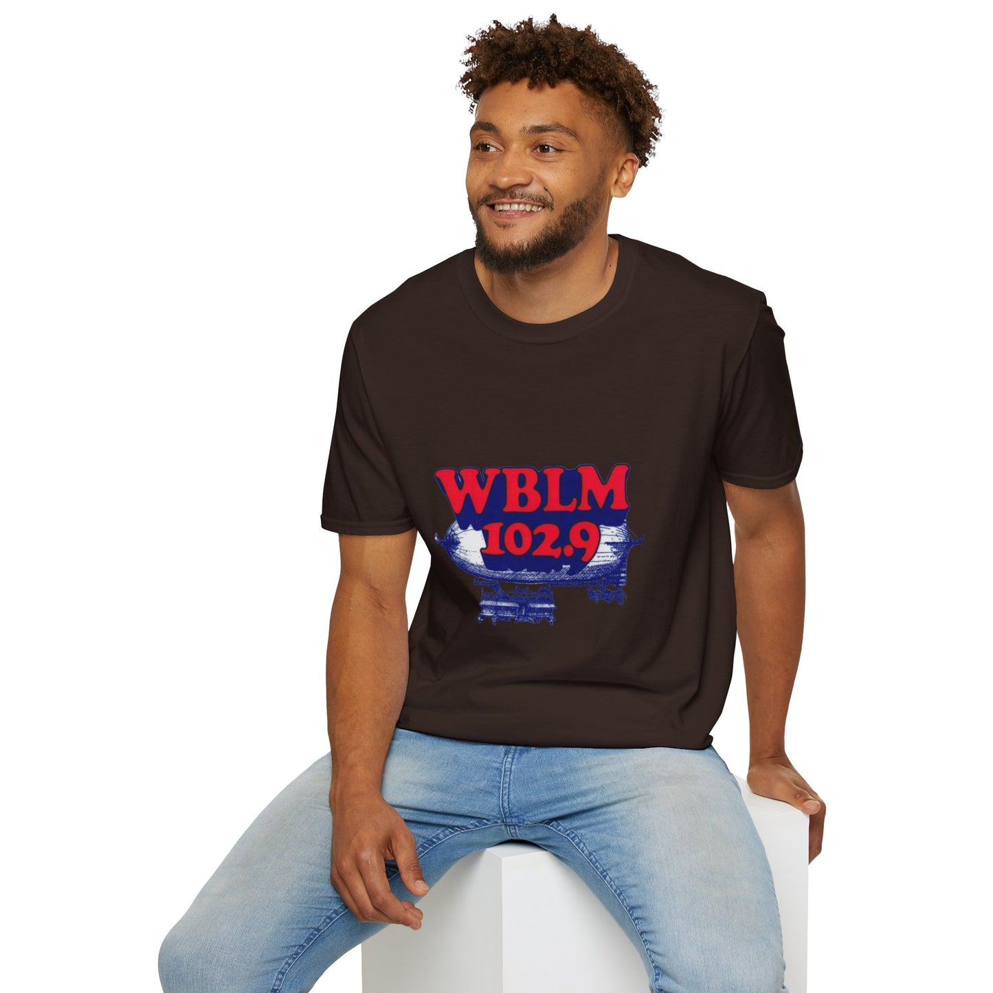 WBLM 102.9 Retro Radio Logo T-Shirt