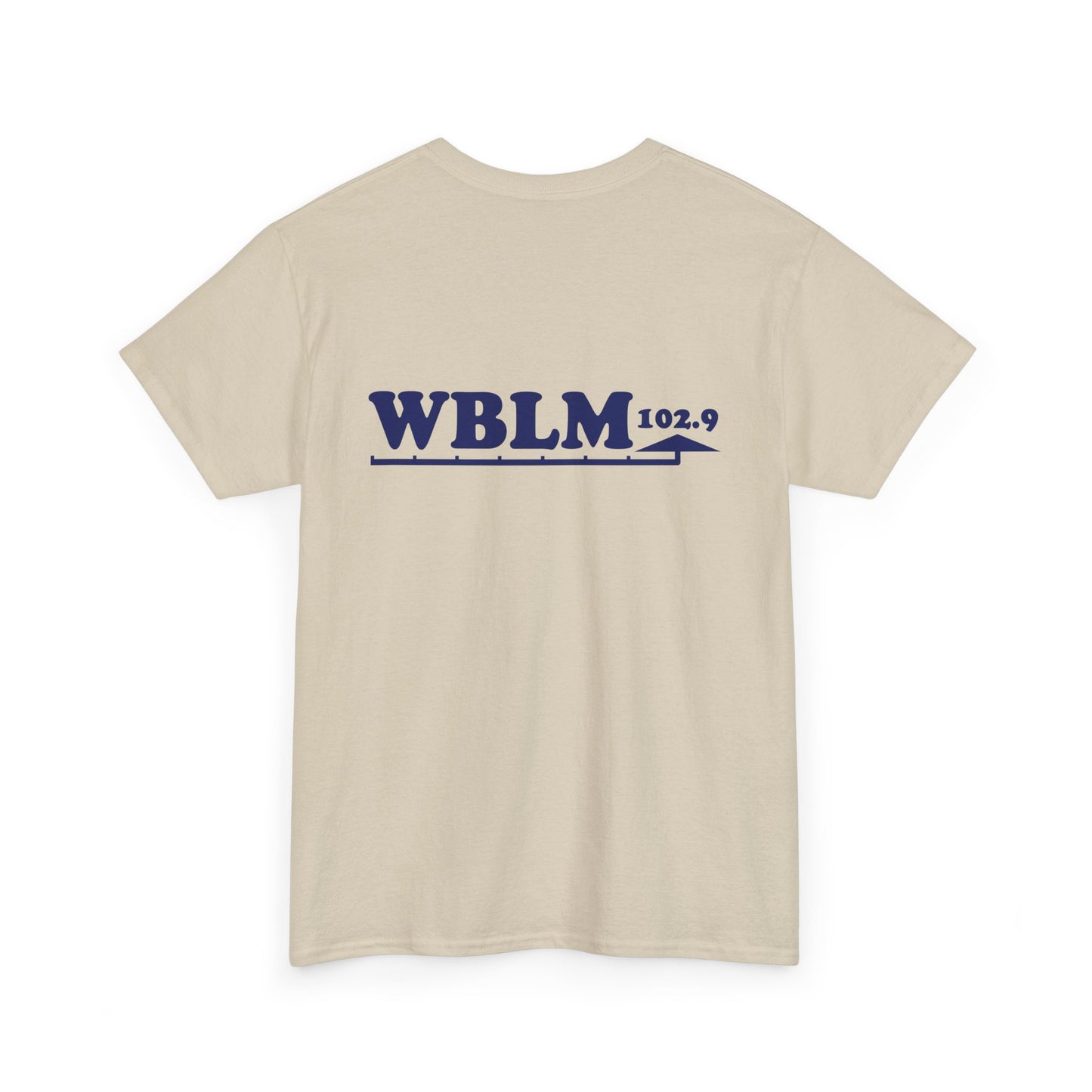 Vintage WBLM Radio Station T-Shirt, Retro Music Tee