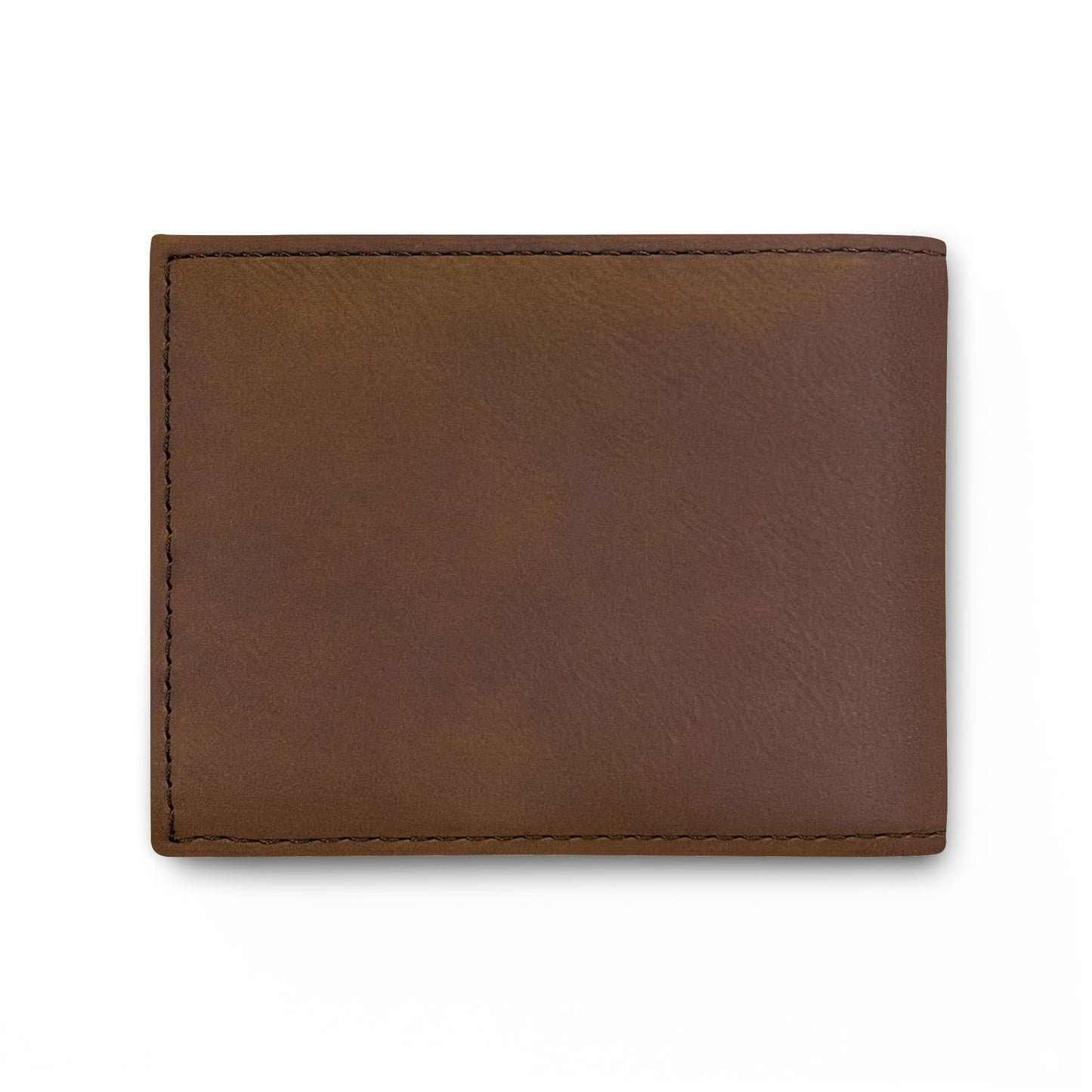 WBLM 102.9 Scrawl Logo Leather Bi-Fold Wallet