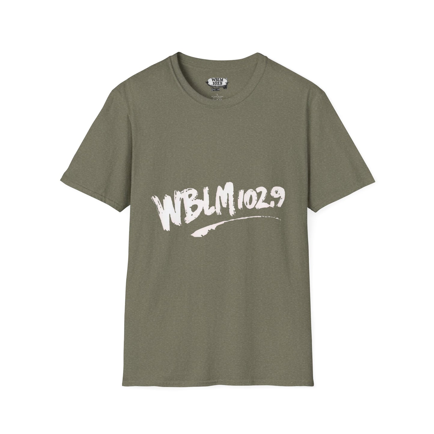 WBLM 102.9 Scrawled Logo Soft Heather Tee