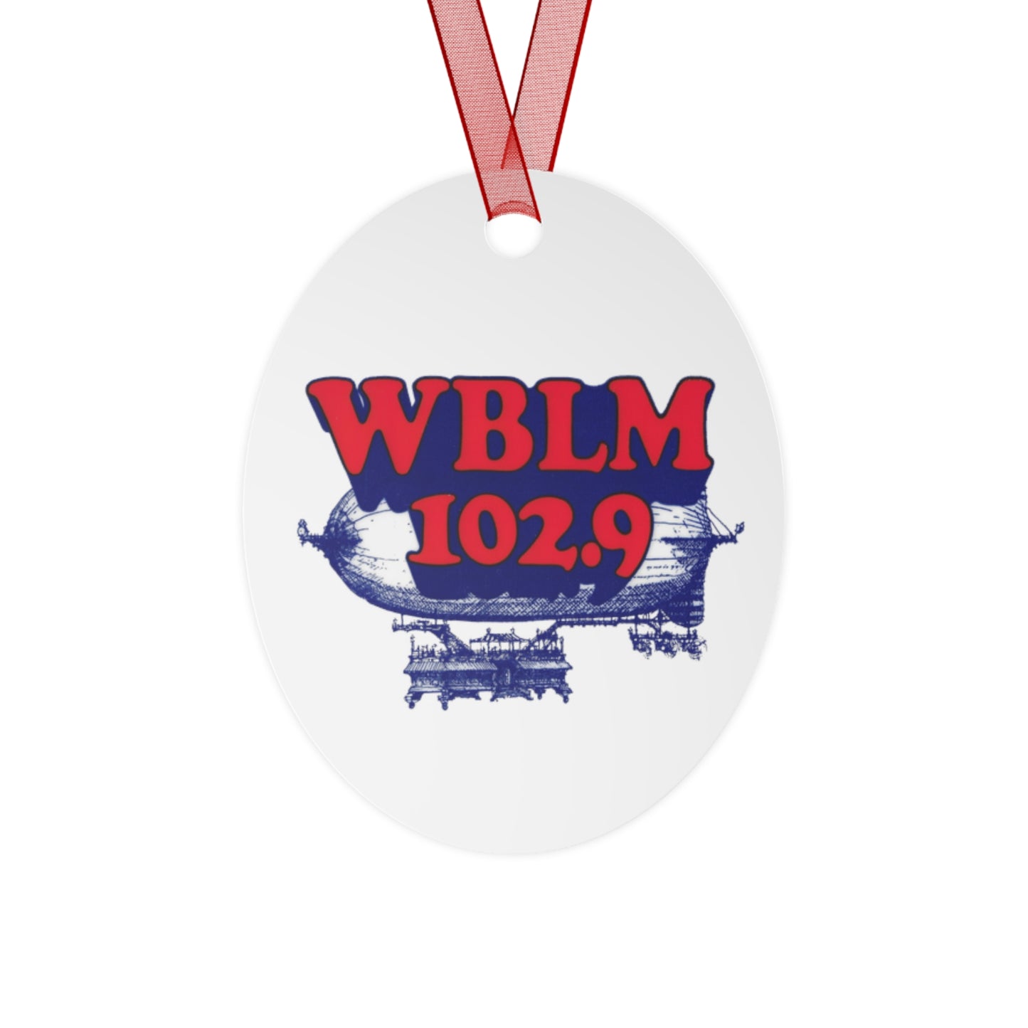 WBLM 102.9 Metal Ornaments - Classy Year Round