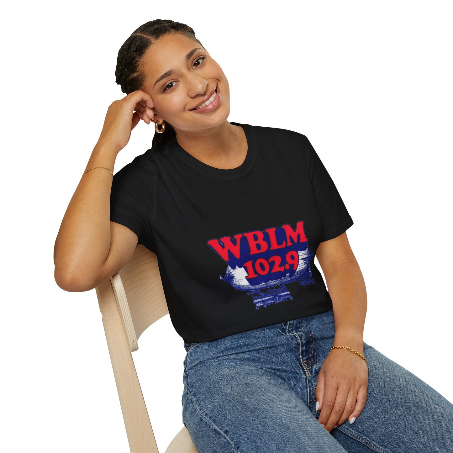WBLM 102.9 Retro Radio Logo T-Shirt