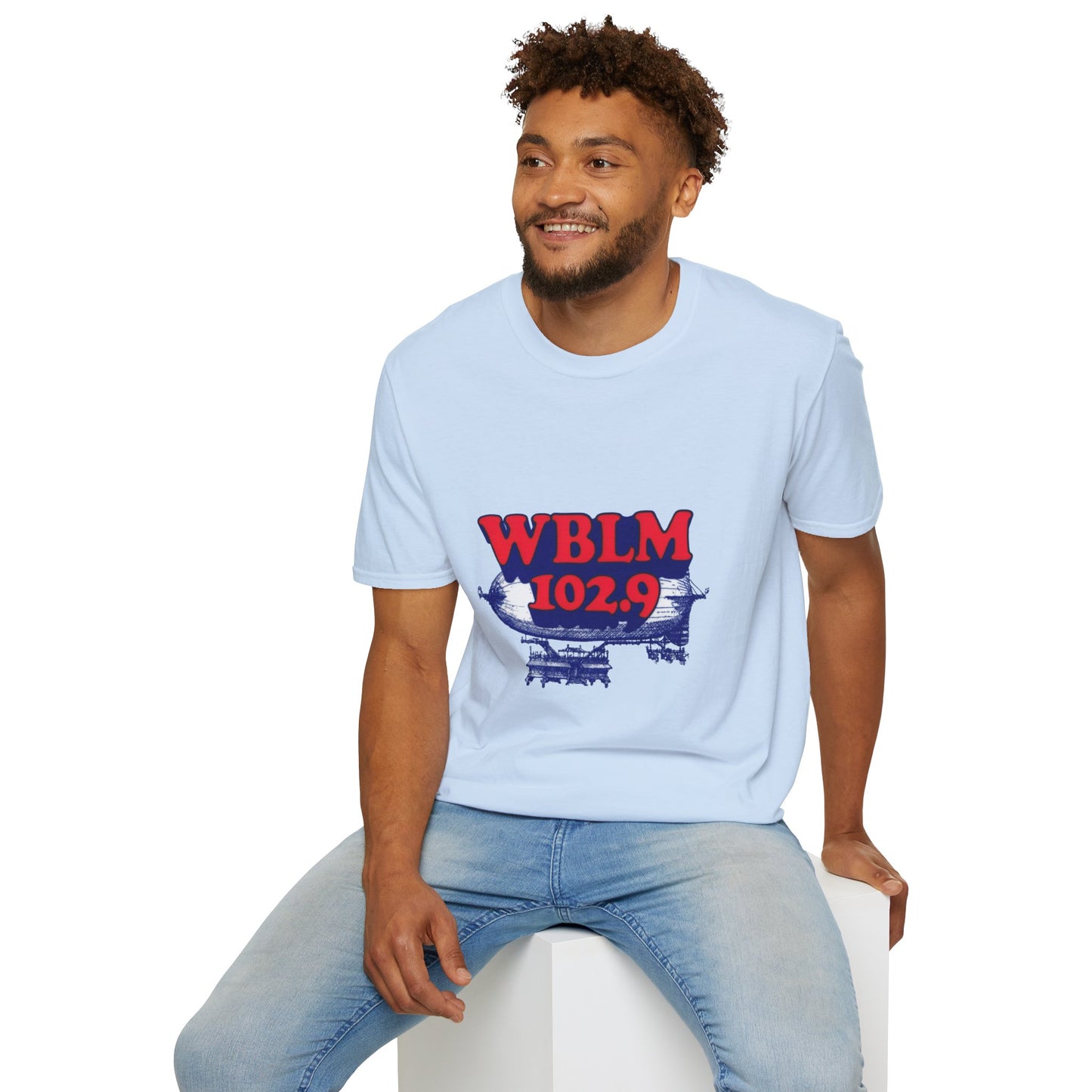 WBLM 102.9 Retro Radio Logo T-Shirt