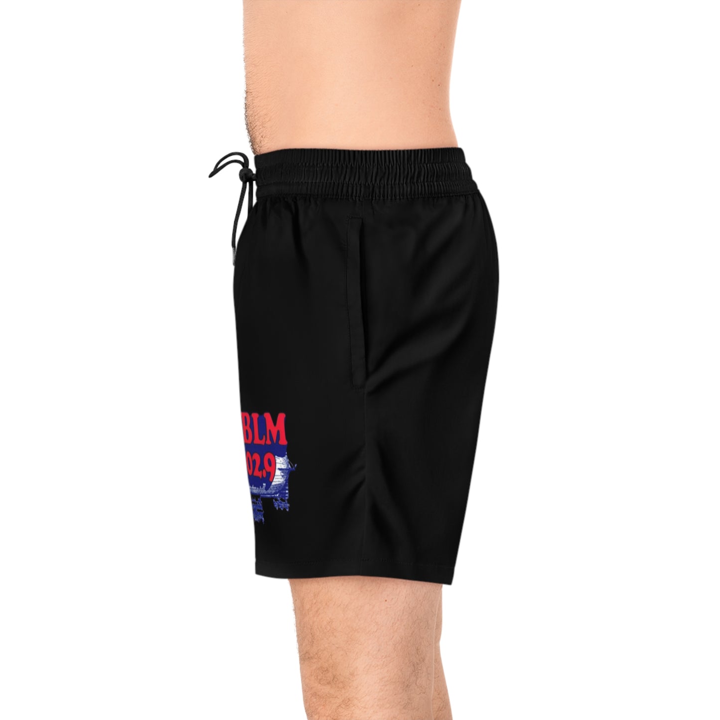 Men's Mid-Length Swim Shorts (AOP)