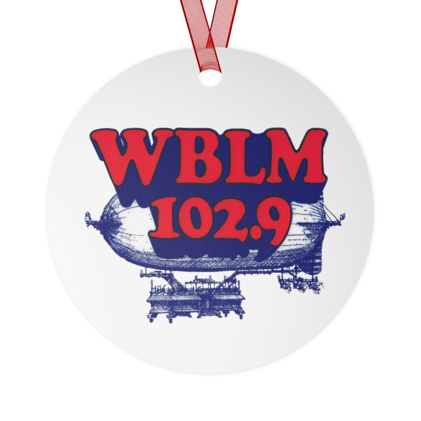 WBLM 102.9 Metal Ornaments - Classy Year Round