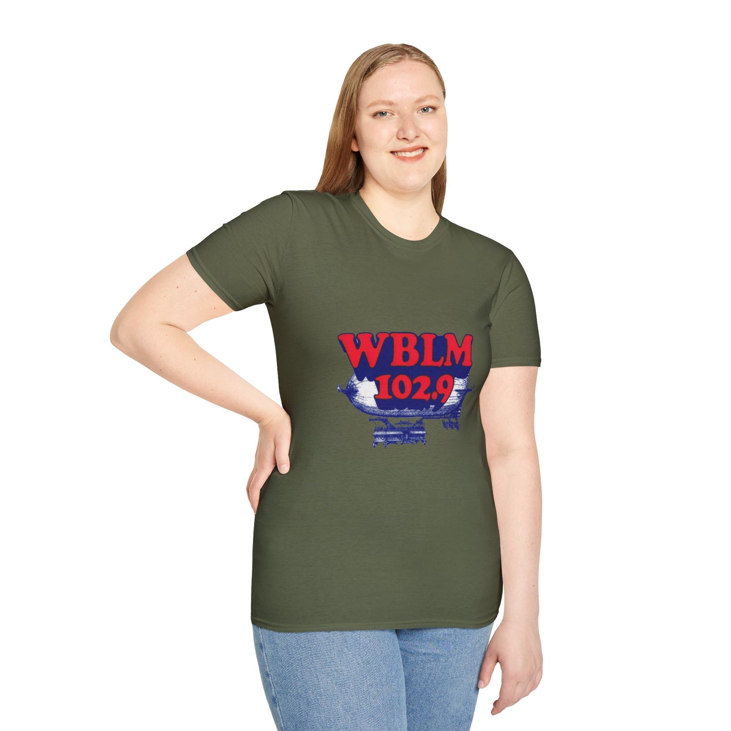 WBLM 102.9 Retro Radio Logo T-Shirt