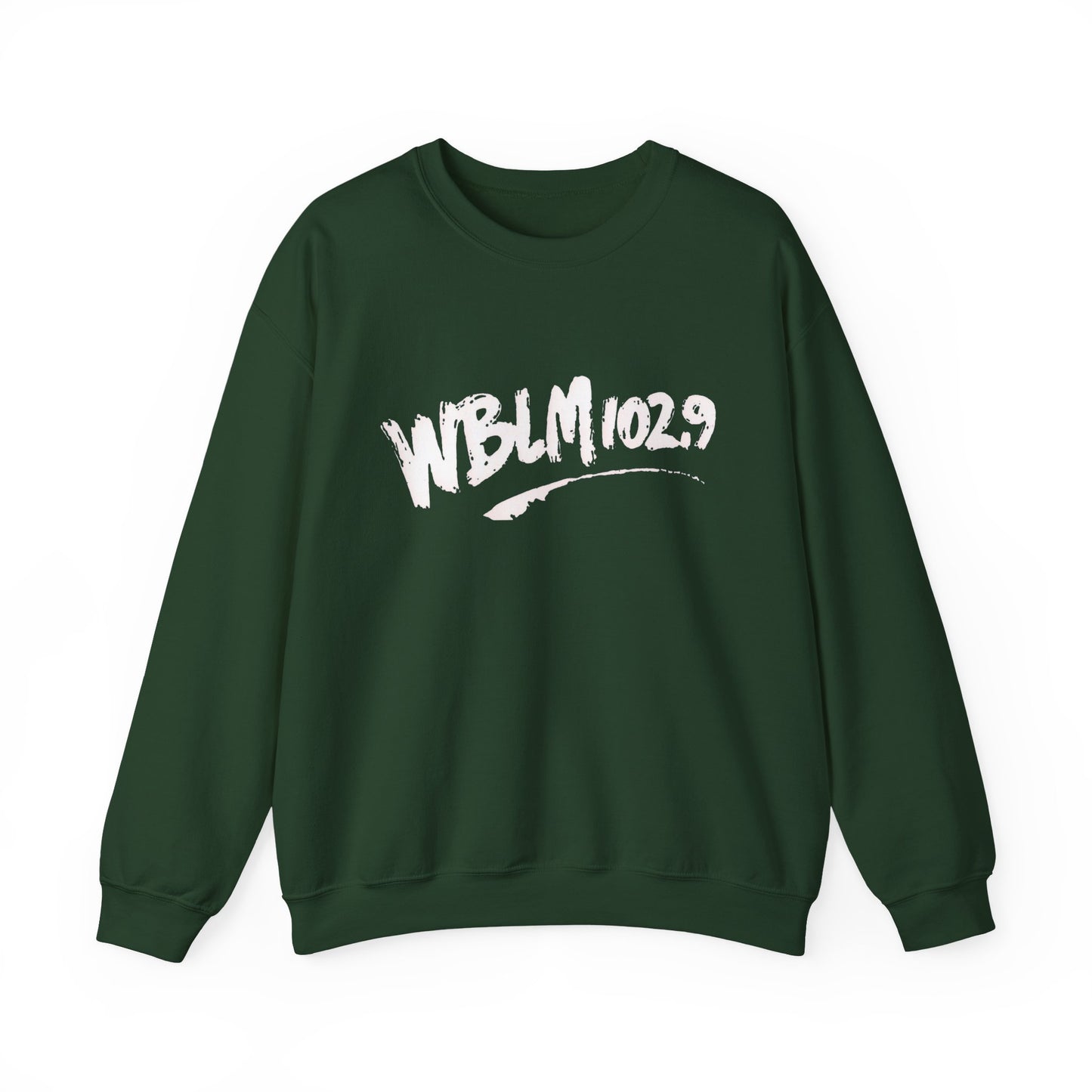 WBLM 102.9 Scrawl Logo Crewneck Sweatshirt