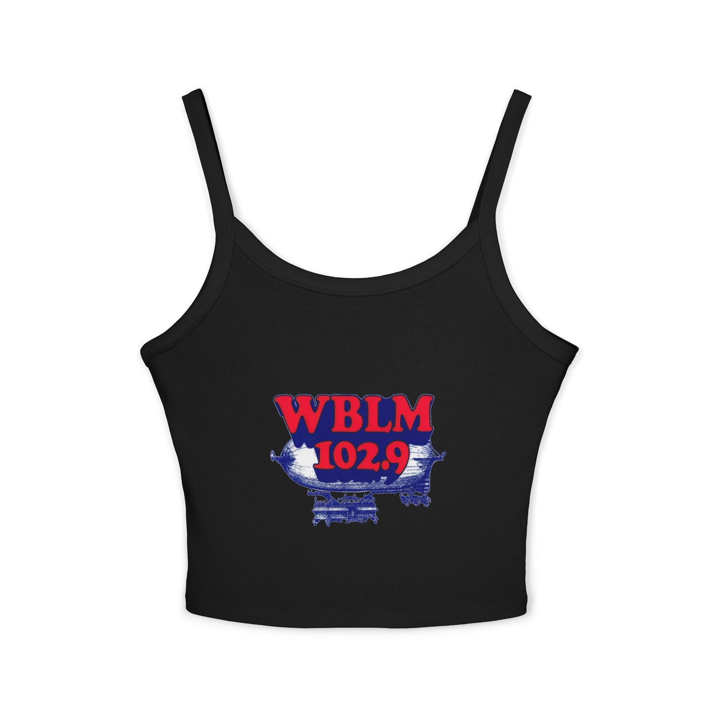 WBLM 102.9 Vintage Logo Crop Tank