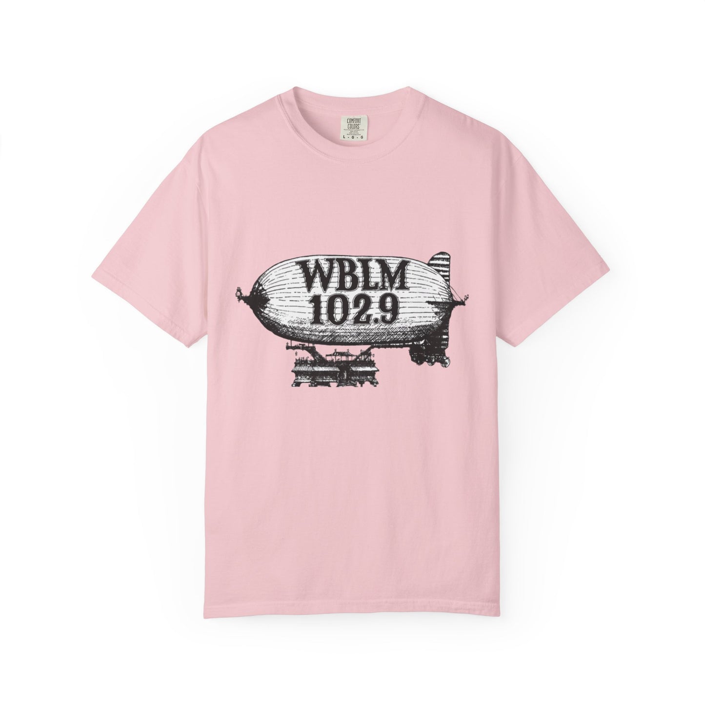 WBLM 102.9 Blimp T-Shirt — Vintage Radio Station Tee
