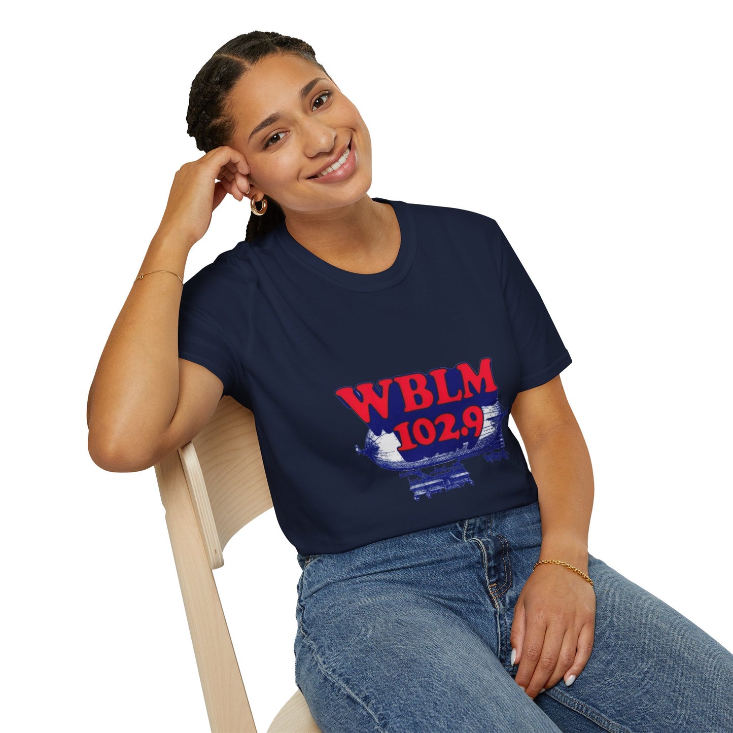 WBLM 102.9 Retro Radio Logo T-Shirt