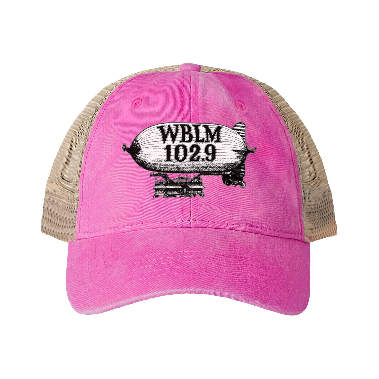 WBLM Blimp Women's Washed Mesh-Back Cap