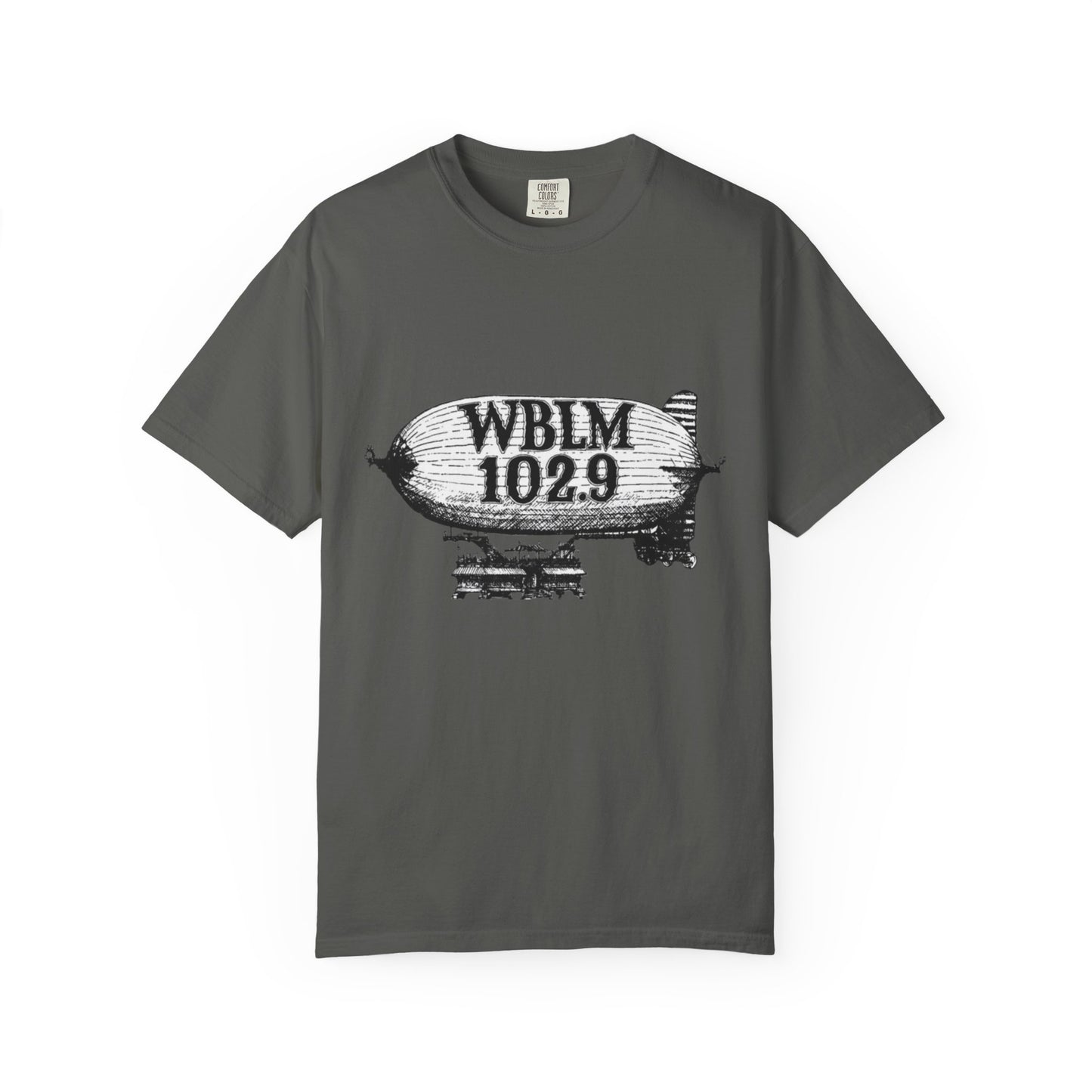 WBLM 102.9 Blimp T-Shirt — Vintage Radio Station Tee