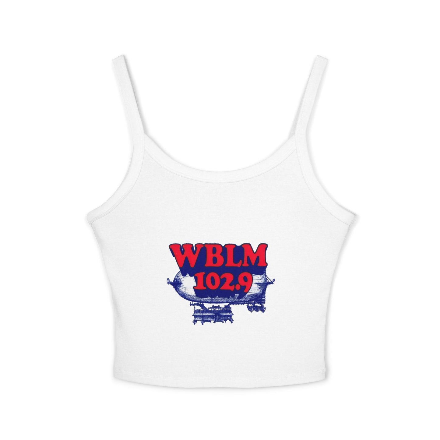 WBLM 102.9 Vintage Logo Crop Tank