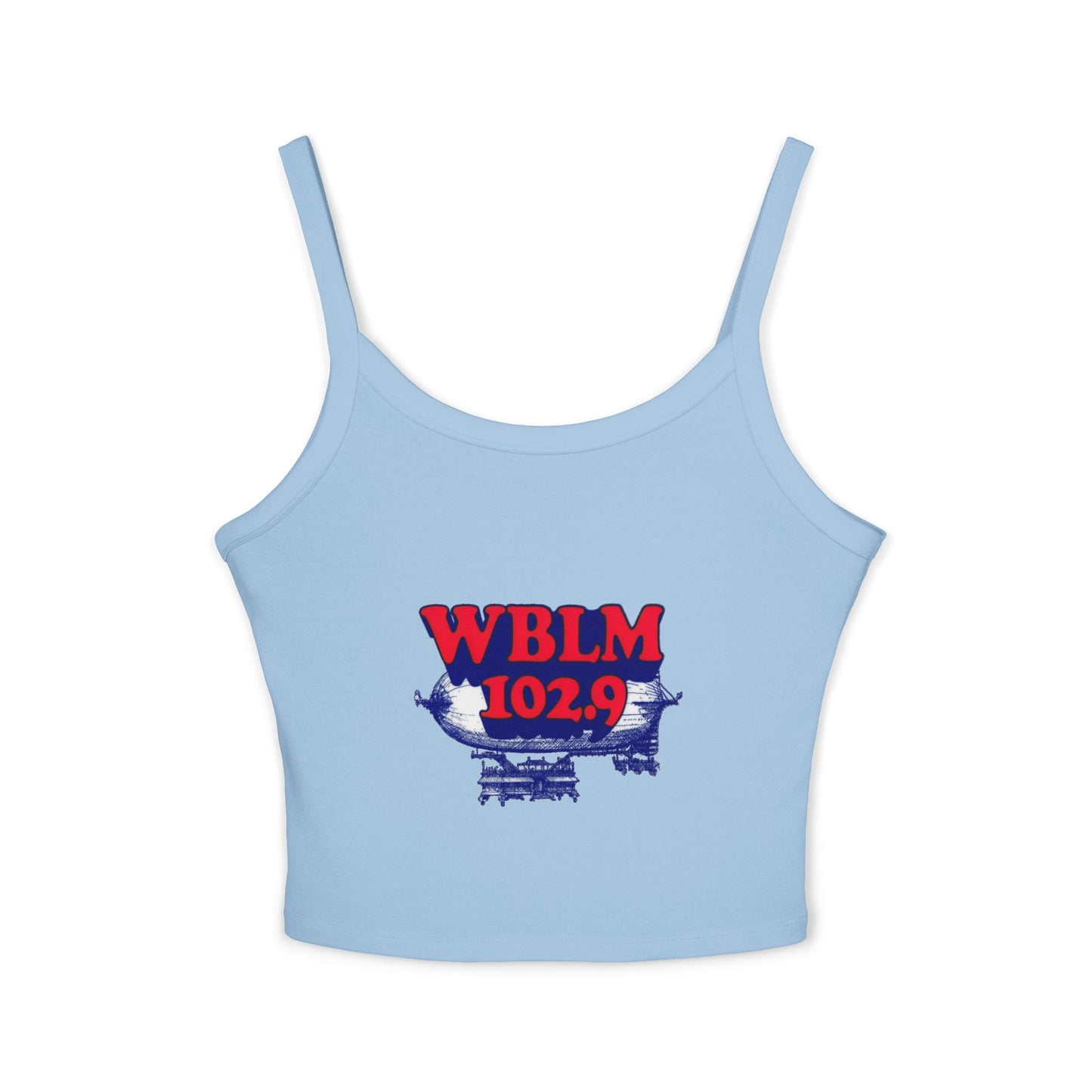 WBLM 102.9 Vintage Logo Crop Tank