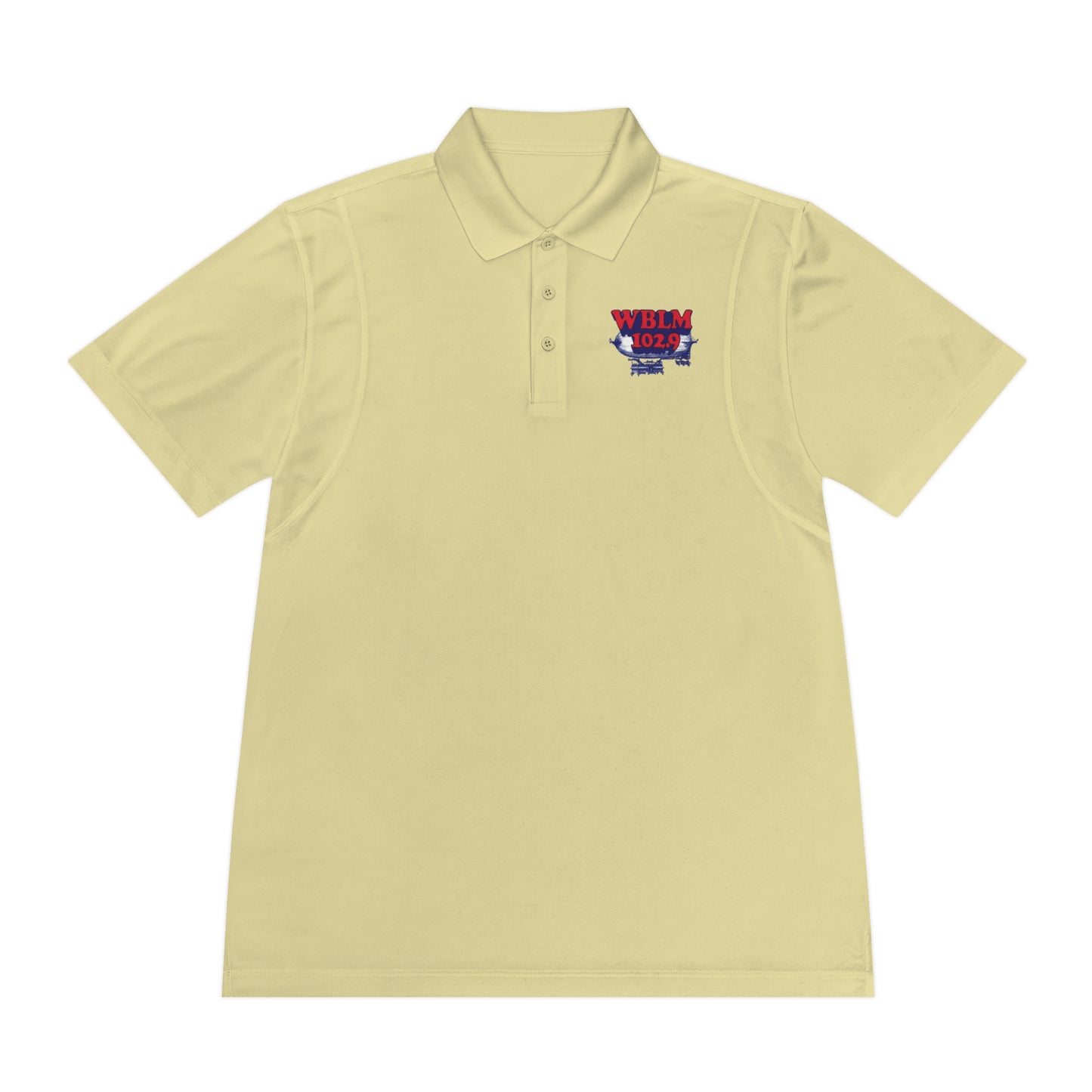 WBLM 102.9 Men's Sport Polo Shirt