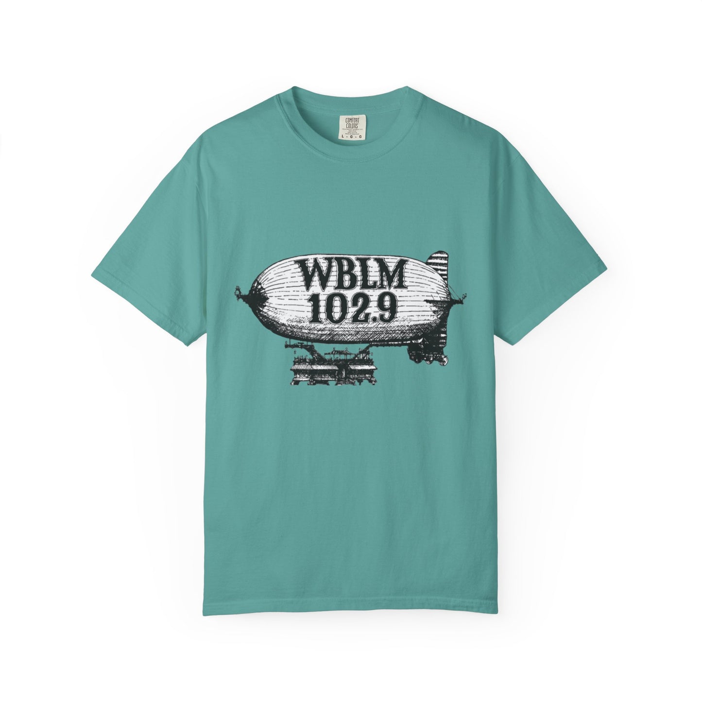 WBLM 102.9 Blimp T-Shirt — Vintage Radio Station Tee