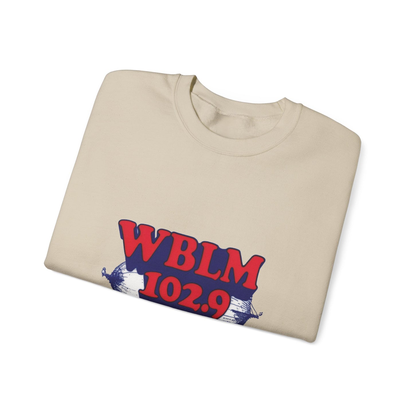 WBLM 102.9 Retro Radio Logo Sweatshirt