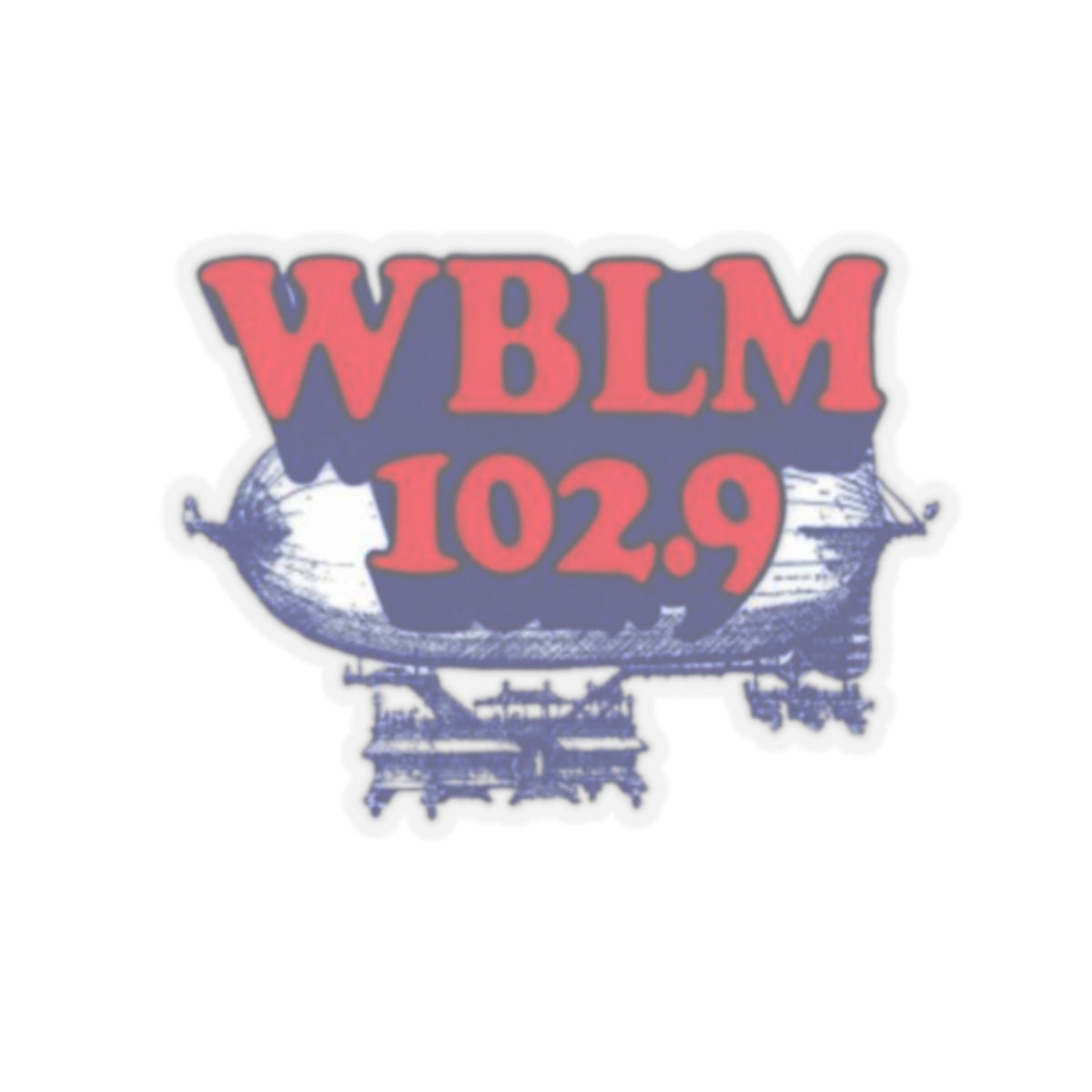 WBLM 102.9 Kiss-Cut Stickers