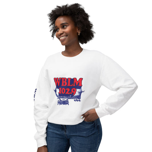 WBLM 102.9 Retro Logo Crewneck Sweatshirt