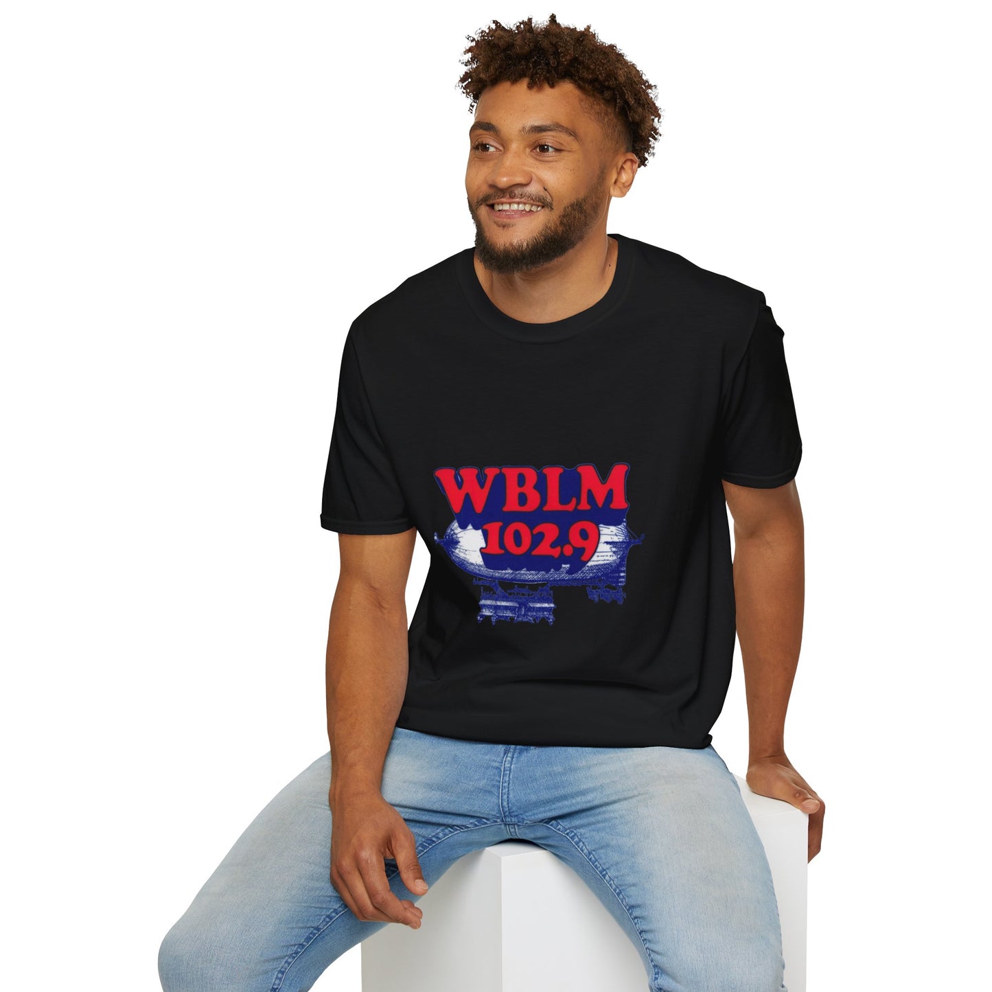 WBLM 102.9 Retro Radio Logo T-Shirt
