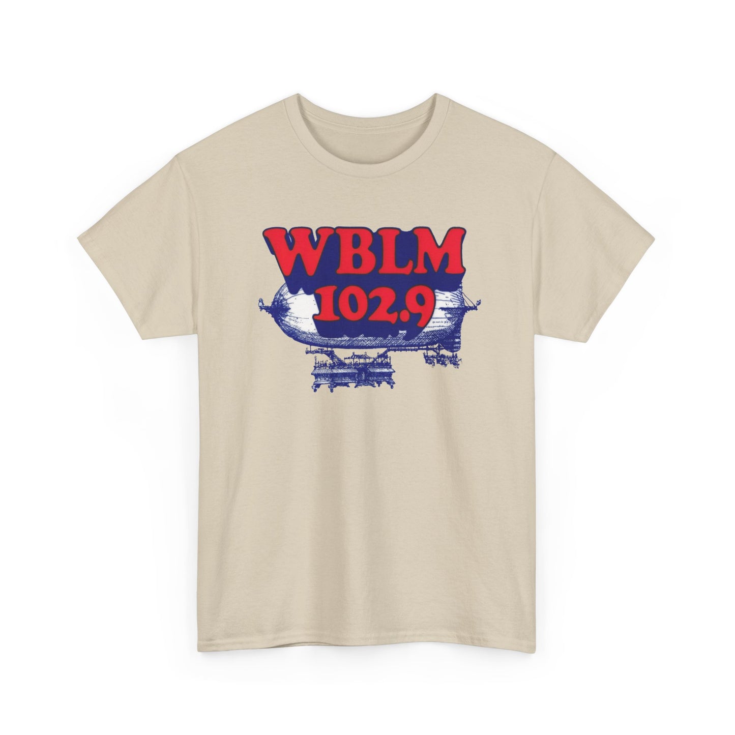Vintage WBLM Radio Station T-Shirt, Retro Music Tee