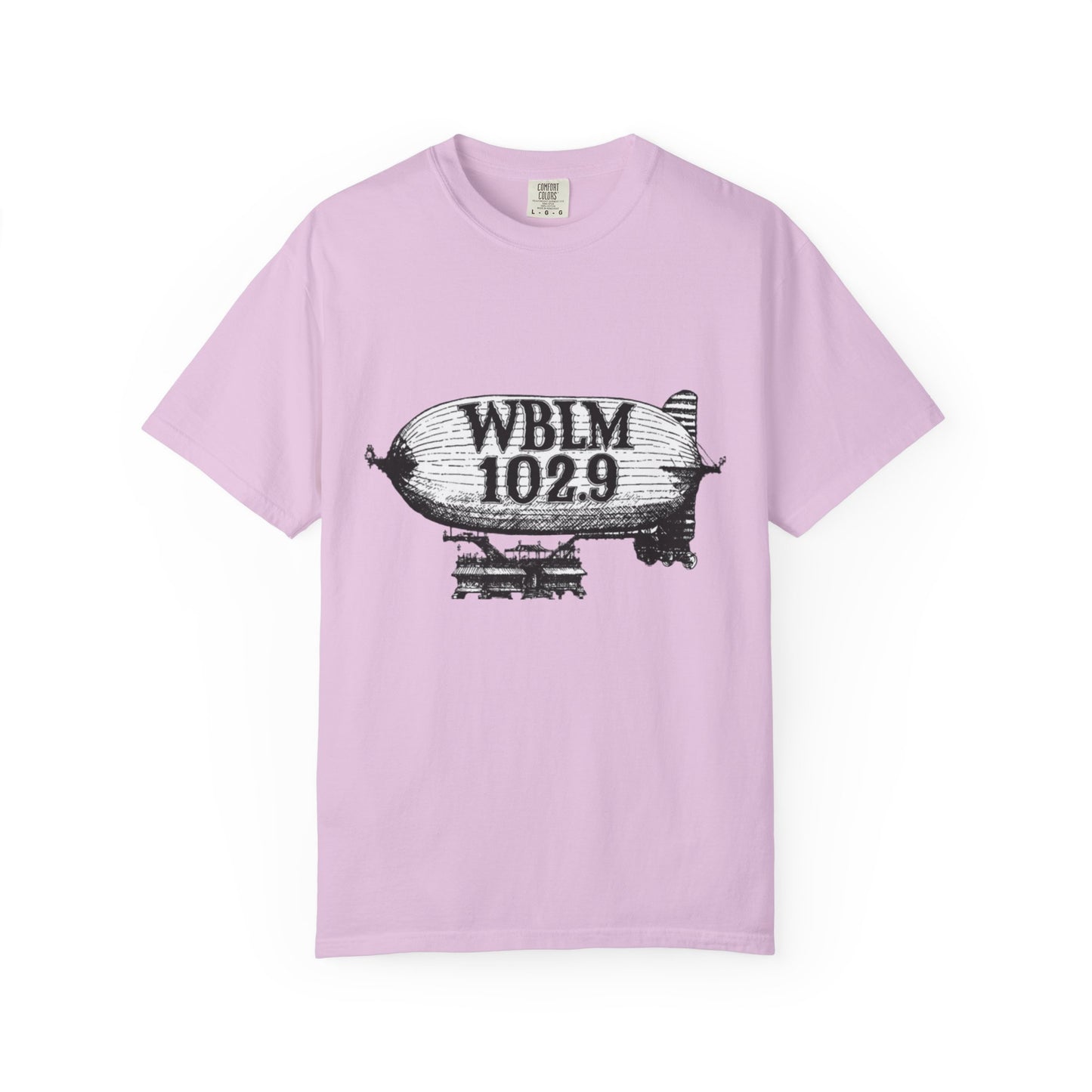 WBLM 102.9 Blimp T-Shirt — Vintage Radio Station Tee