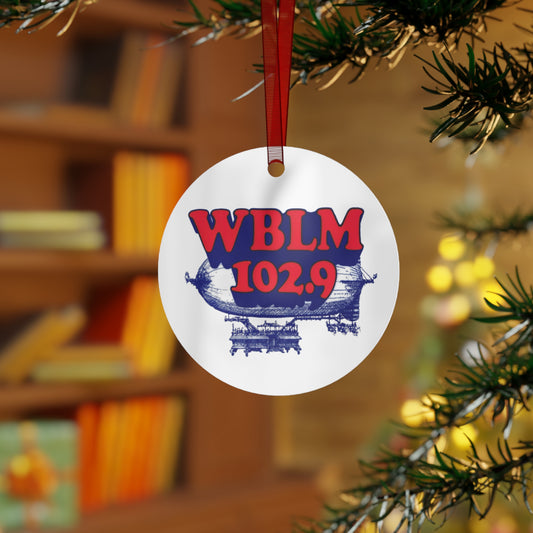 WBLM 102.9 Metal Ornaments - Classy Year Round