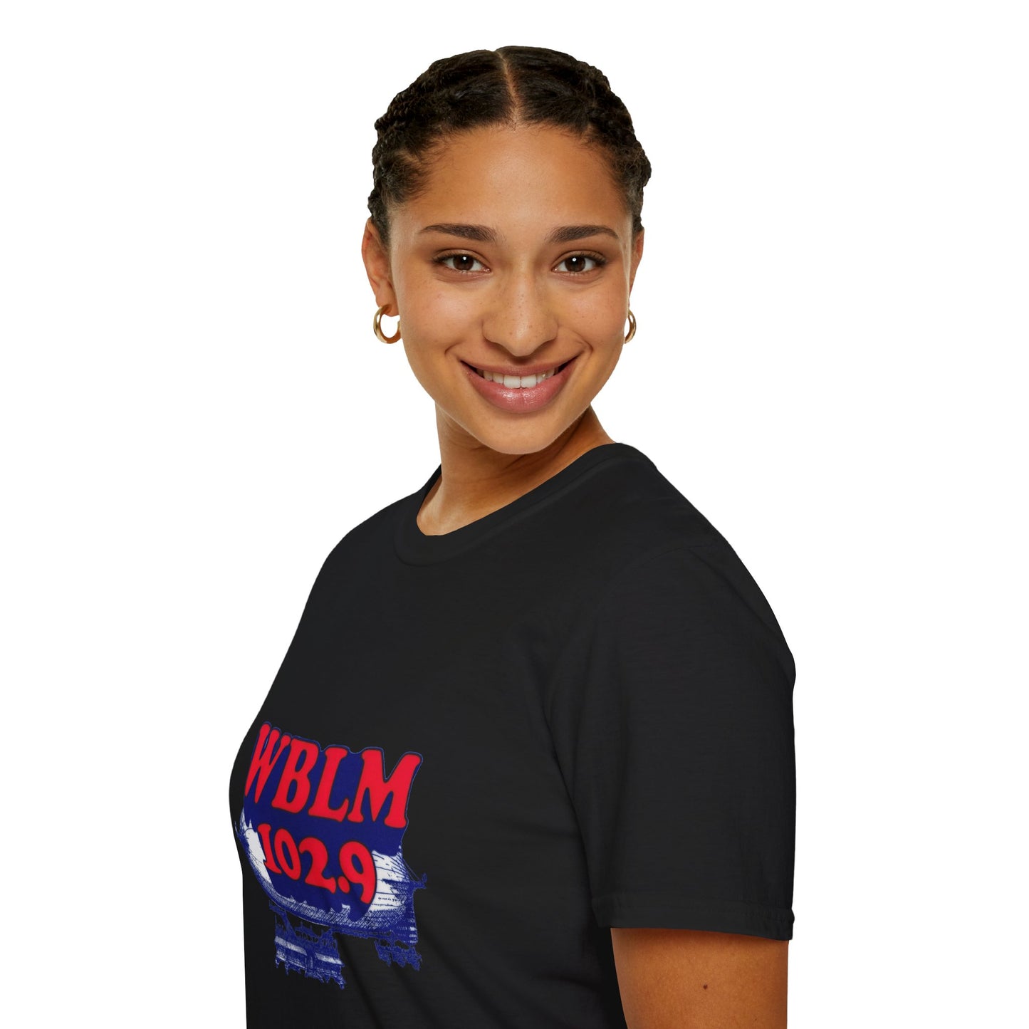 WBLM 102.9 Retro Radio Logo T-Shirt