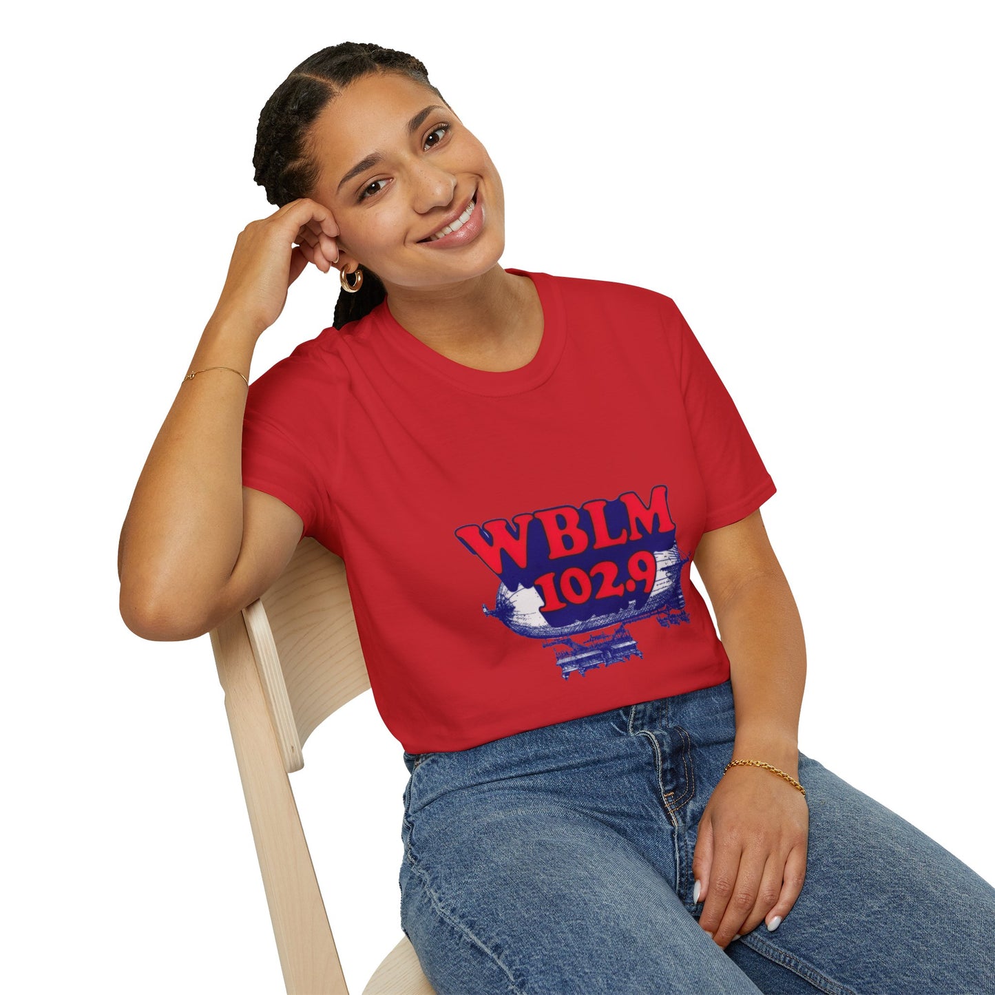 WBLM 102.9 Retro Radio Logo T-Shirt