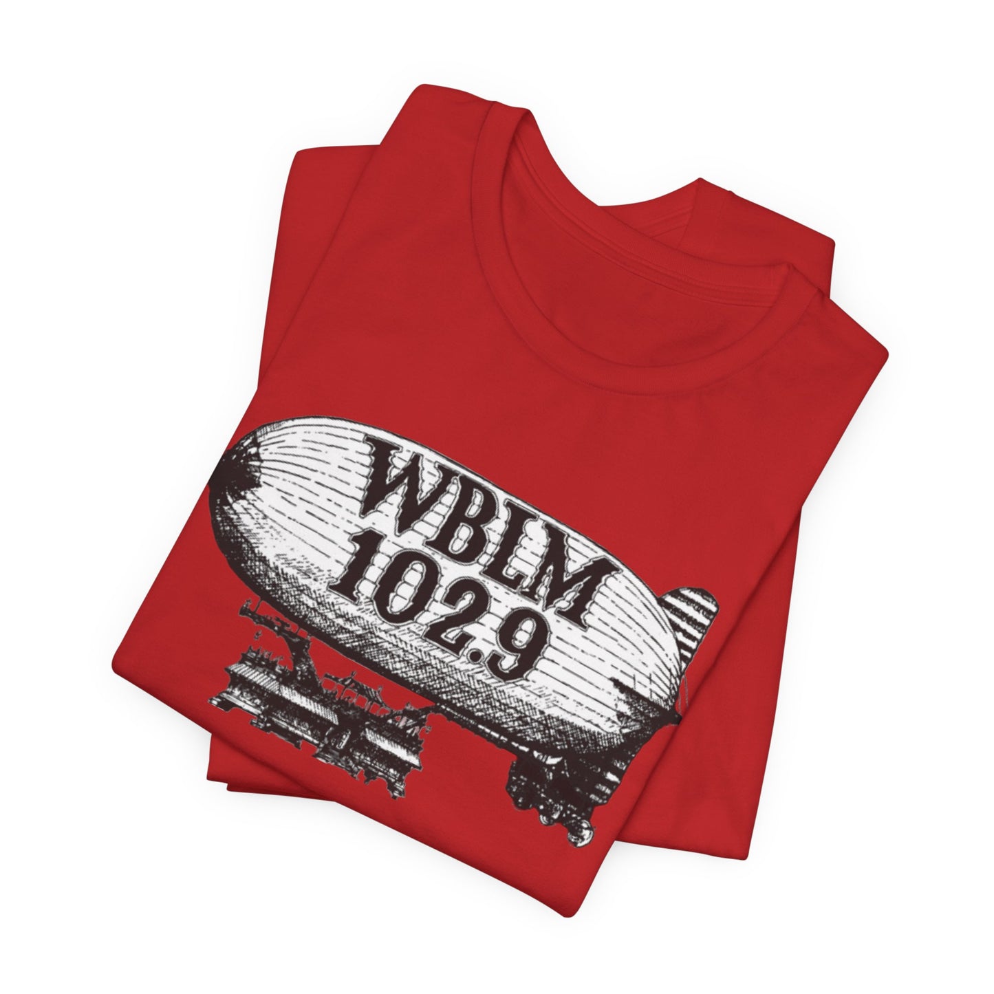 WBLM 102.9 Blimp Logo Tee – Vintage Maine Classic Radio T-Shirt