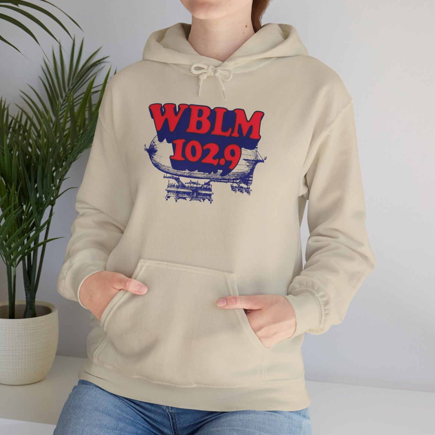 Retro Radio WBLM Logo Hoodie