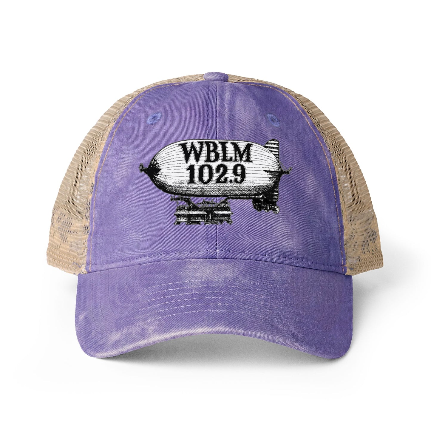 WBLM Blimp Women's Washed Mesh-Back Cap