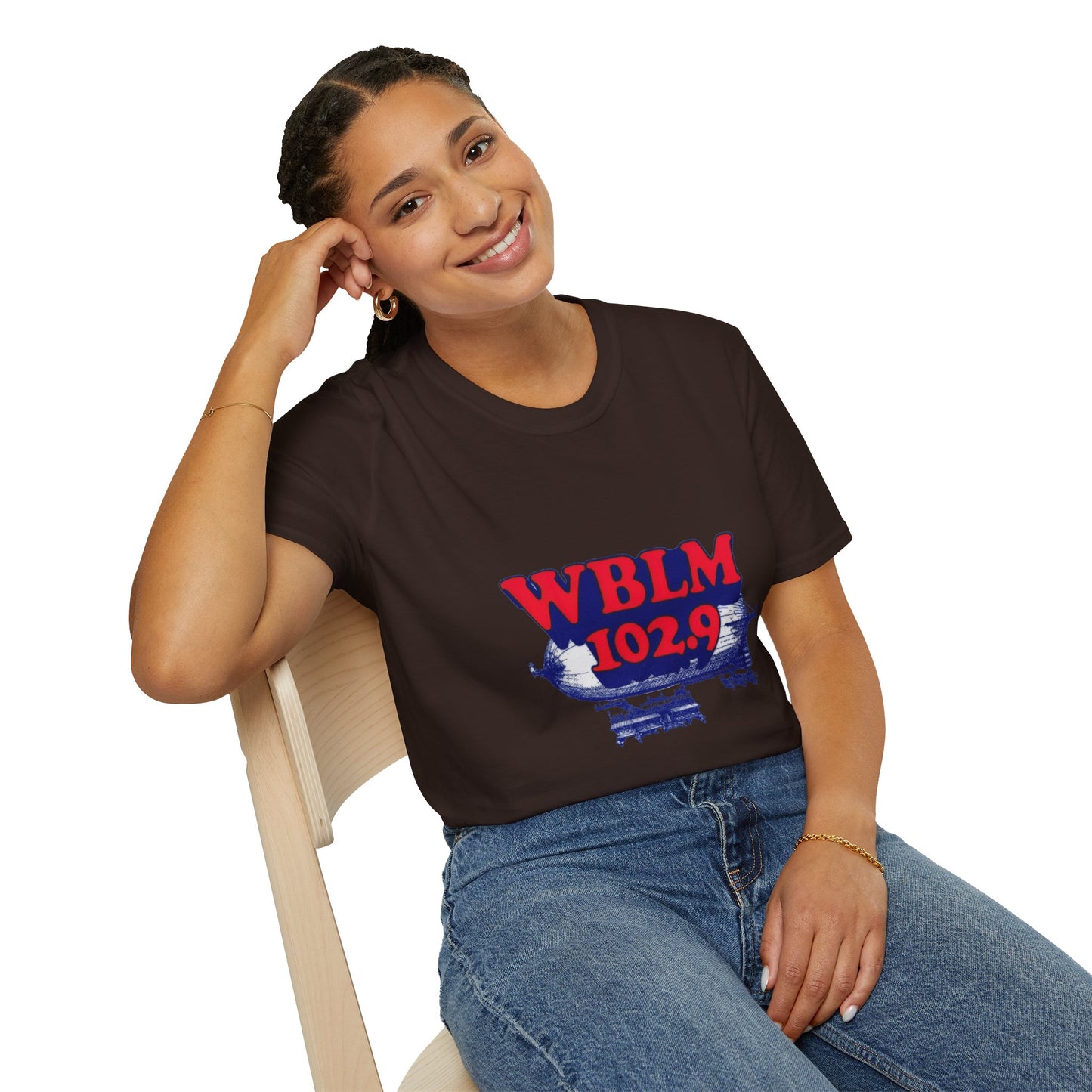 WBLM 102.9 Retro Radio Logo T-Shirt