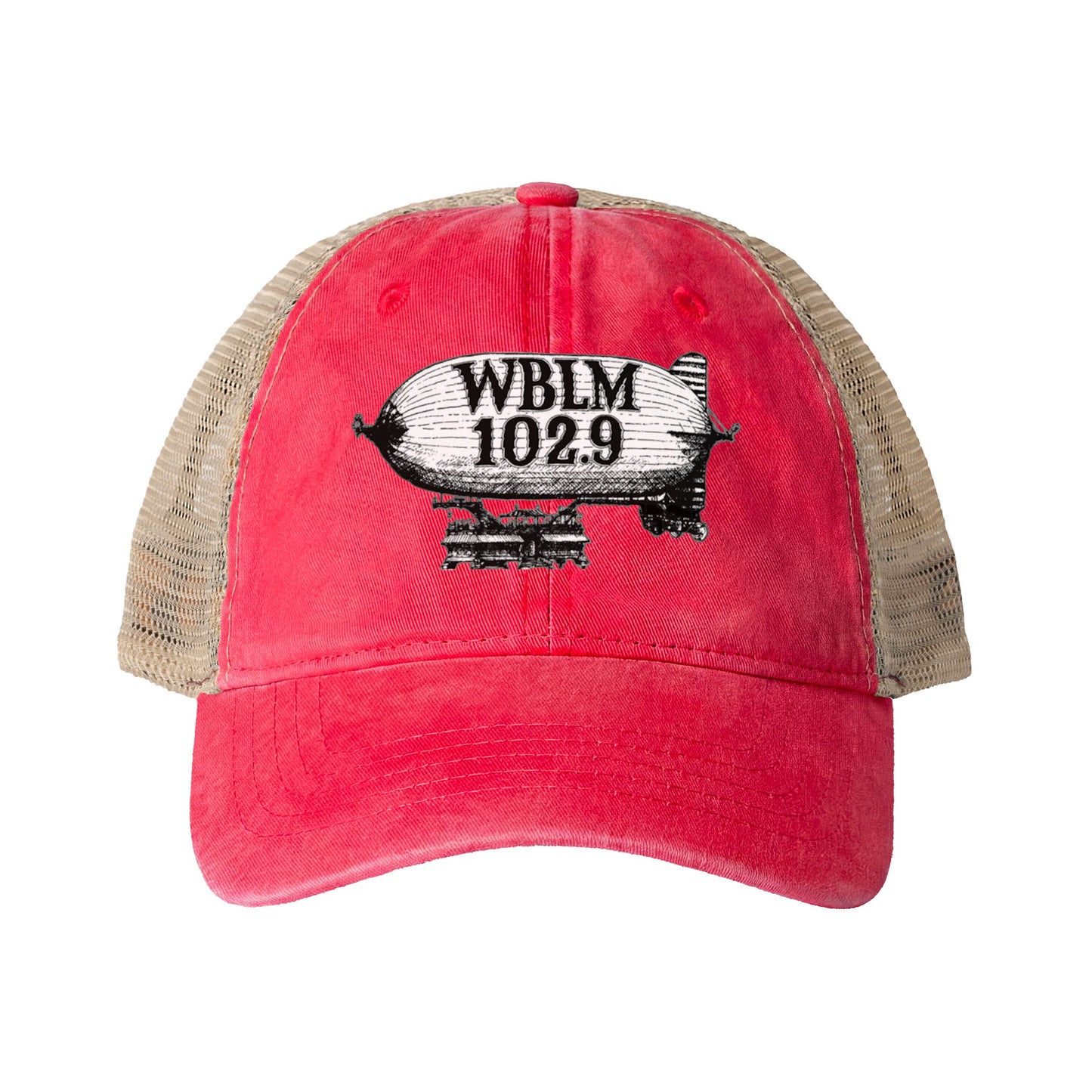WBLM Blimp Women's Washed Mesh-Back Cap