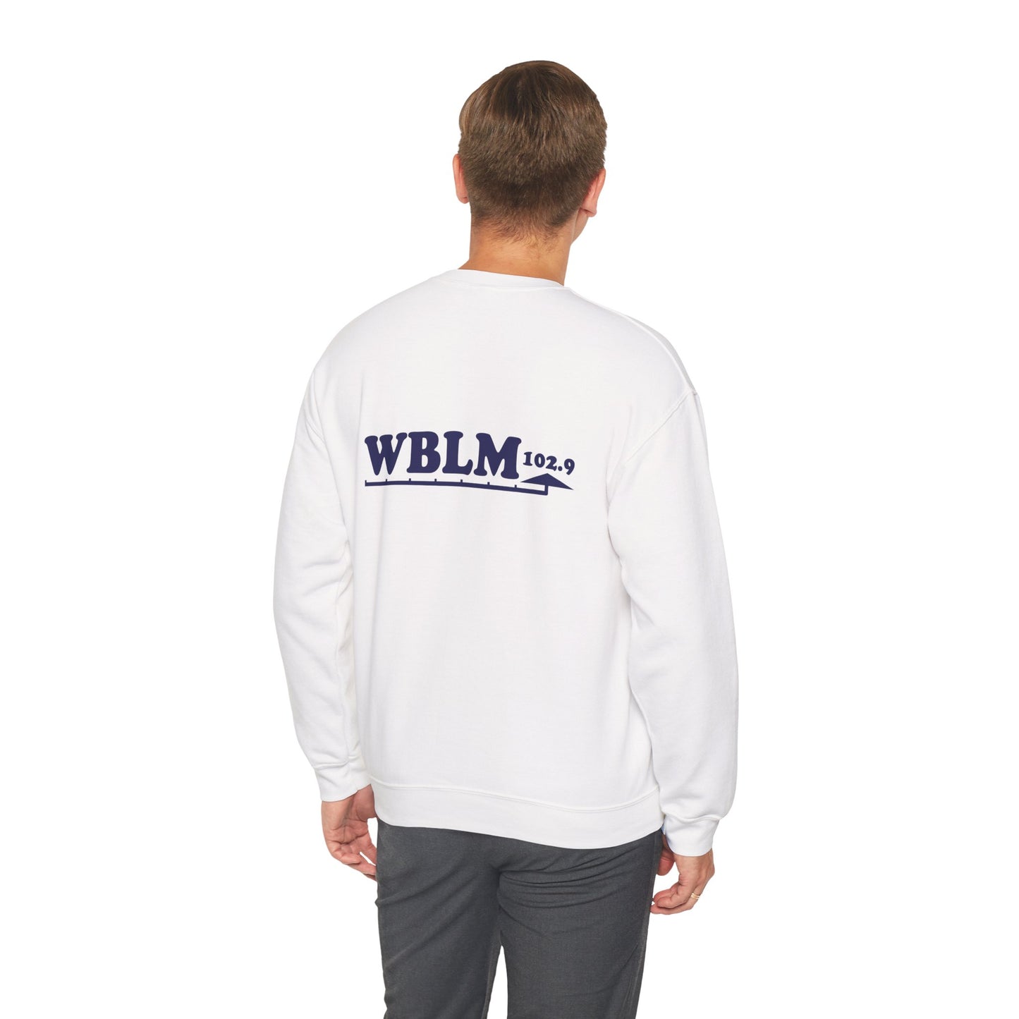WBLM 102.9 Retro Radio Logo Sweatshirt