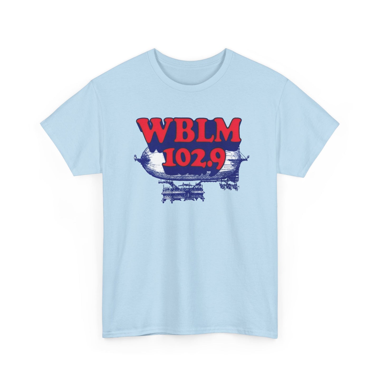 Vintage WBLM Radio Station T-Shirt, Retro Music Tee