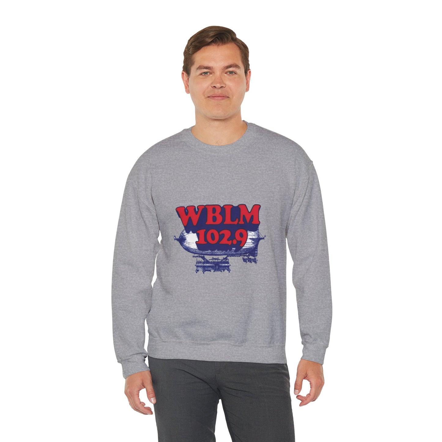 WBLM 102.9 Retro Radio Logo Sweatshirt